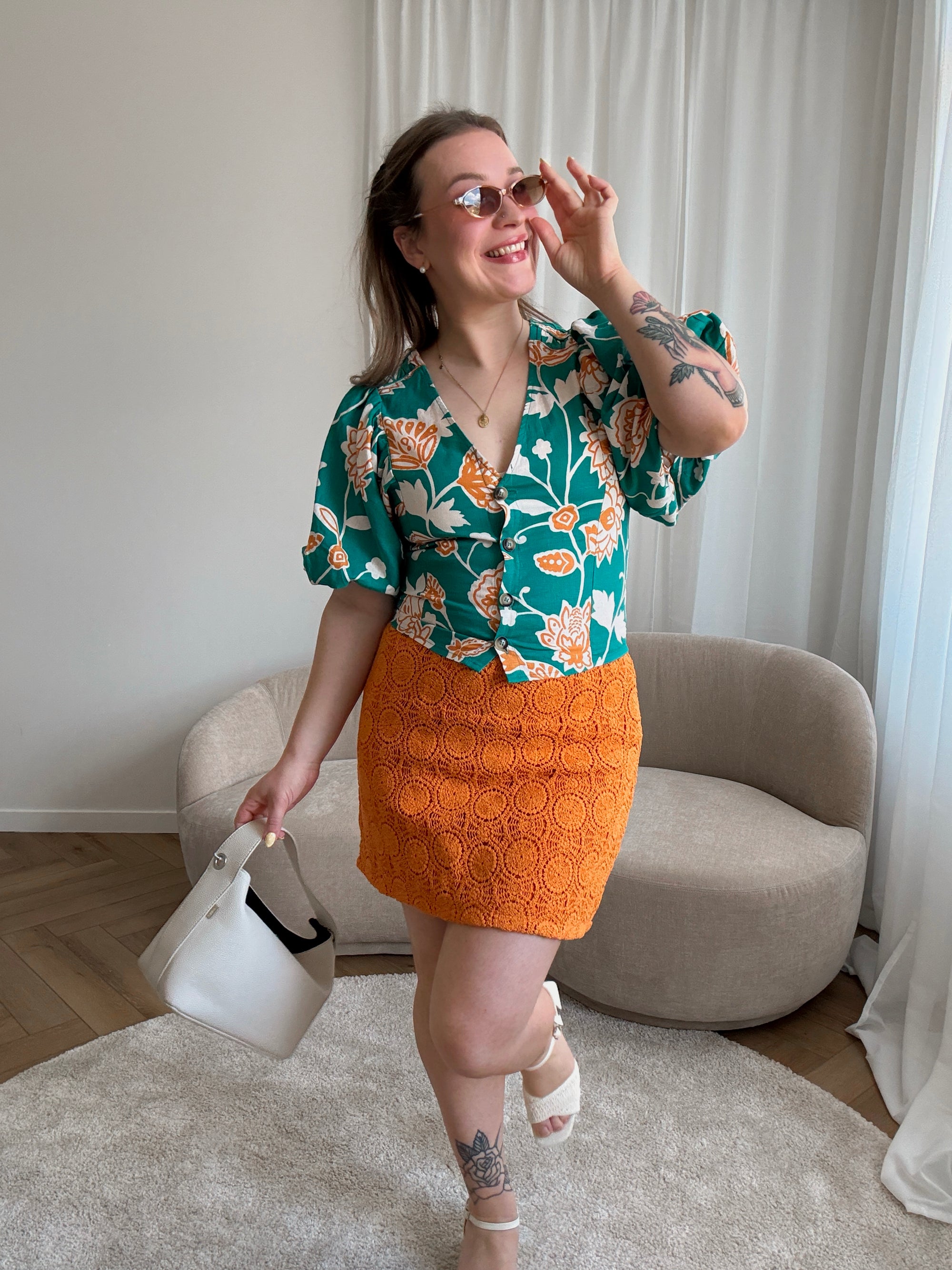 Vahe blouse green