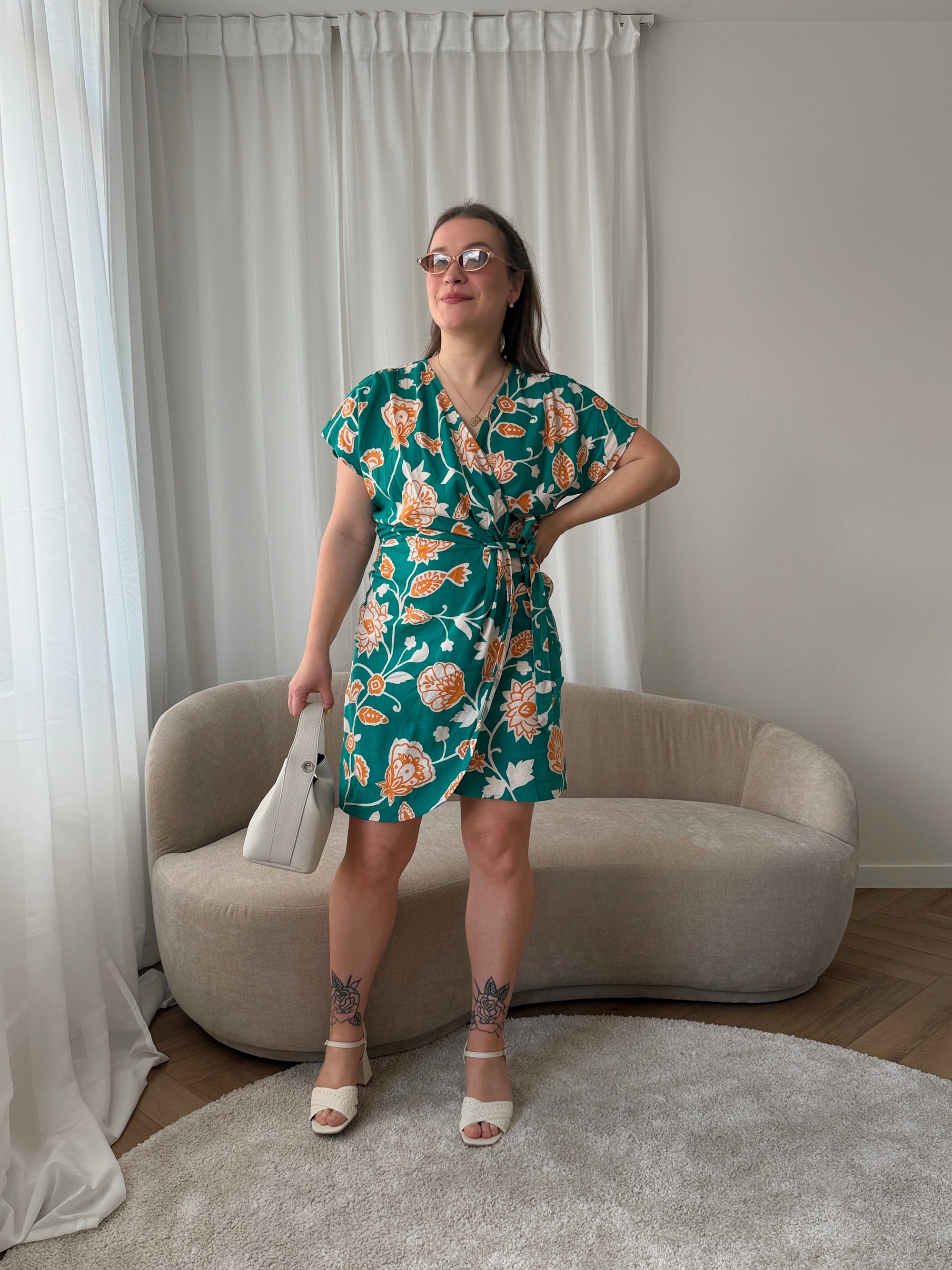 Velora floral dress