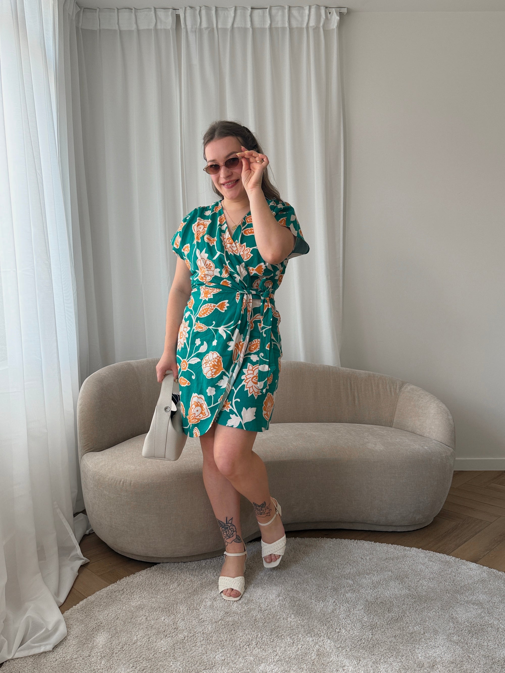 Velora floral dress
