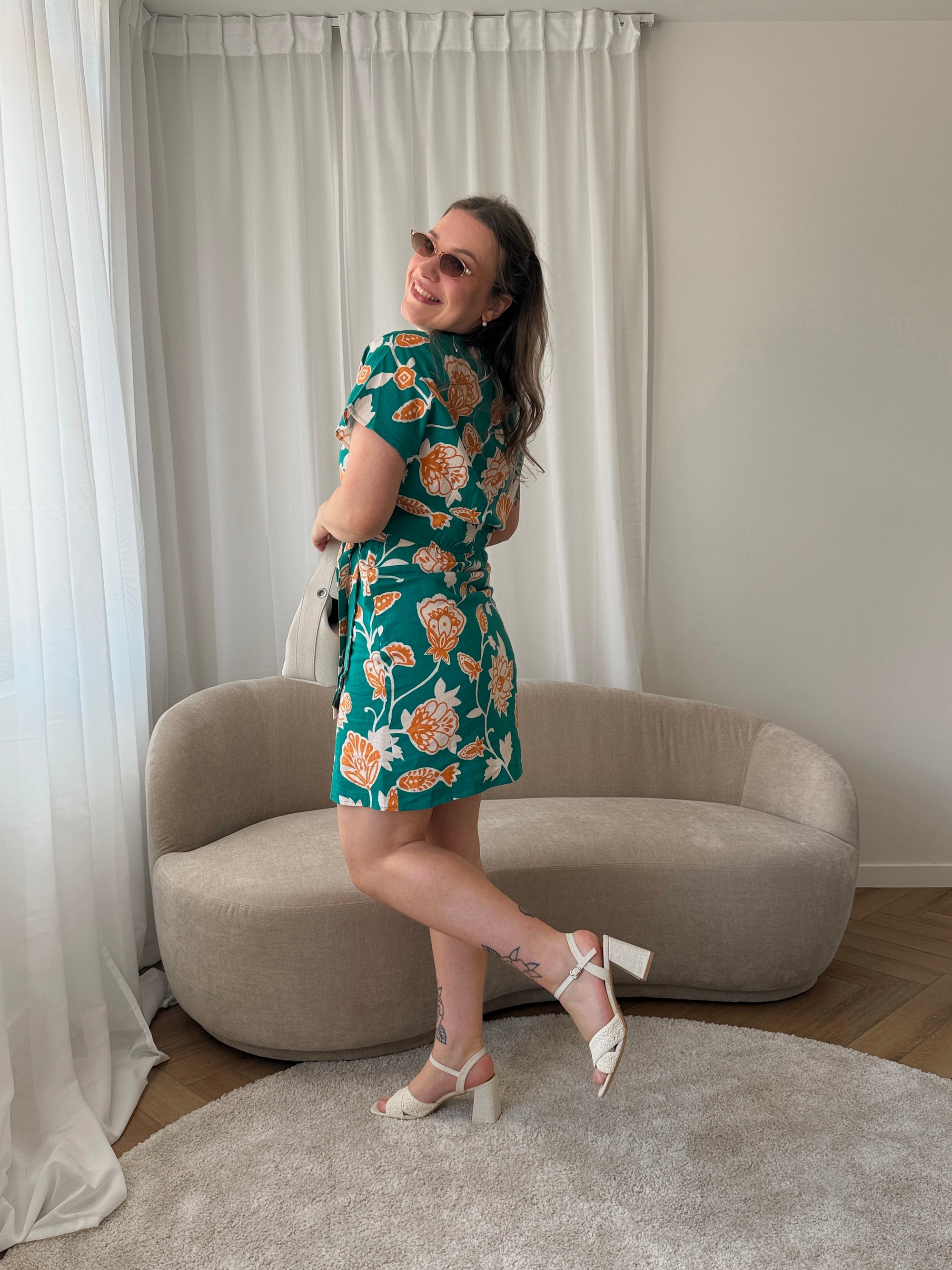 Velora floral dress