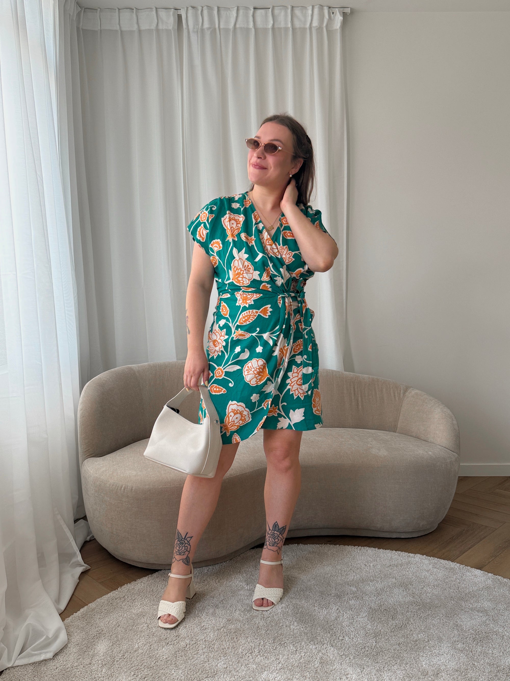Velora floral dress