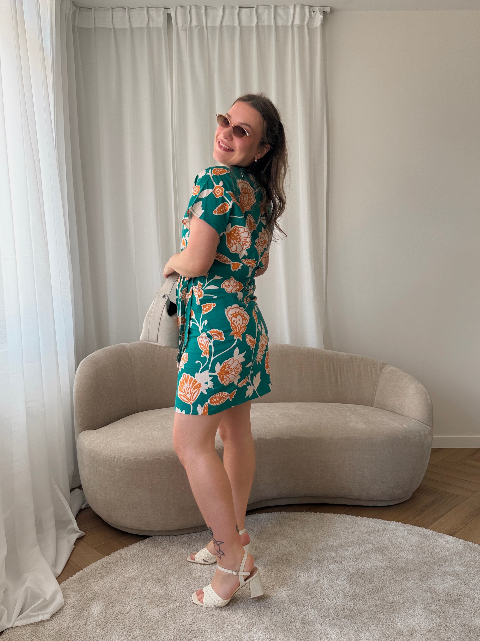 Velora floral dress