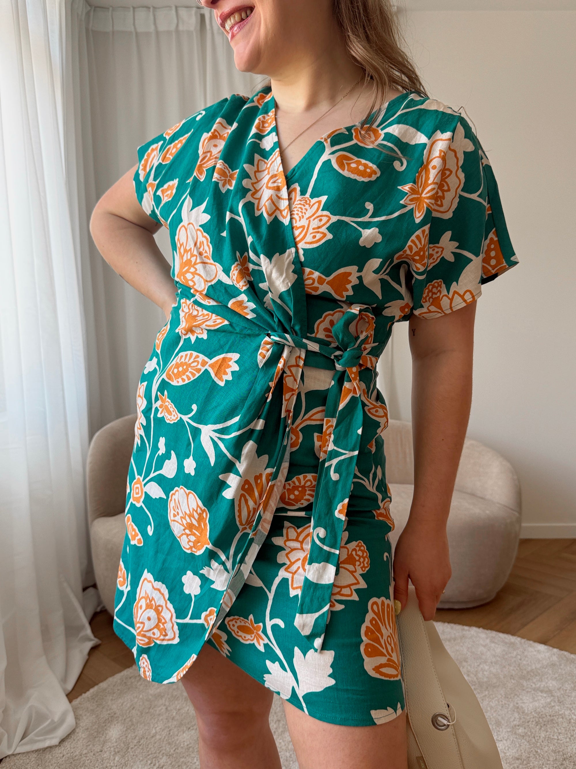 Velora floral dress