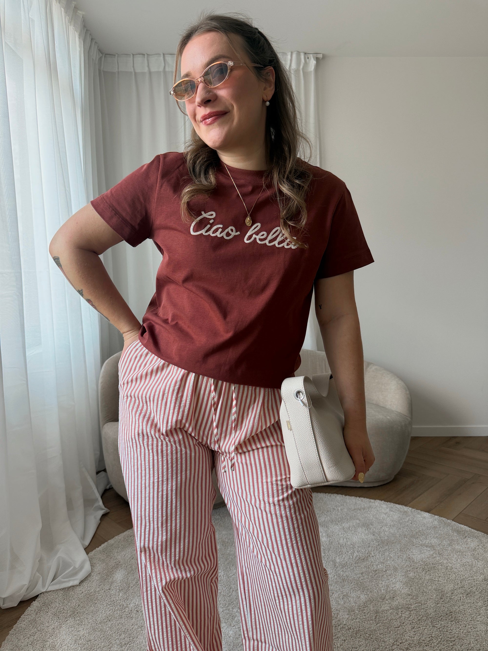 Vanders T-shirt brown