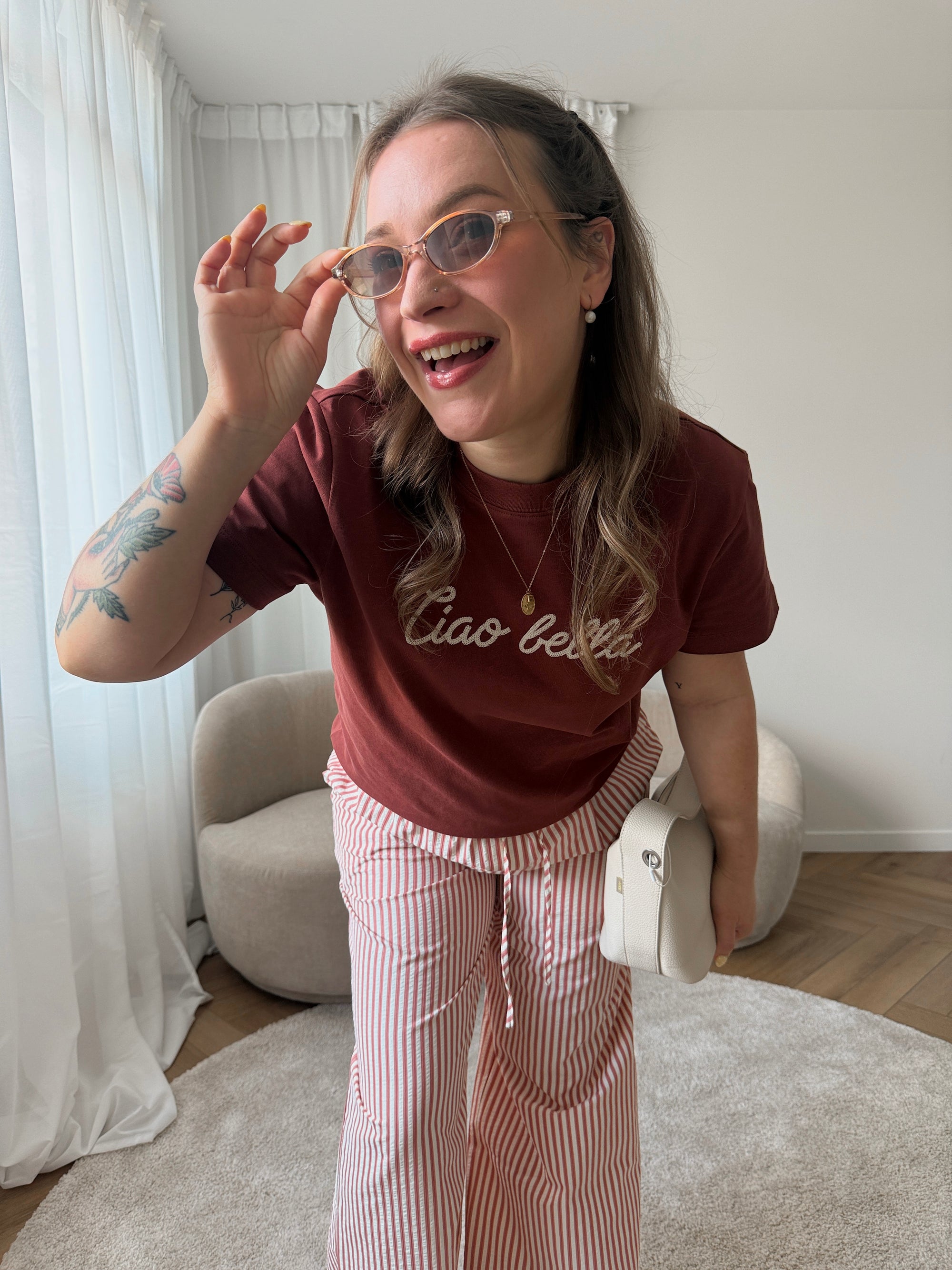 Vanders T-shirt brown