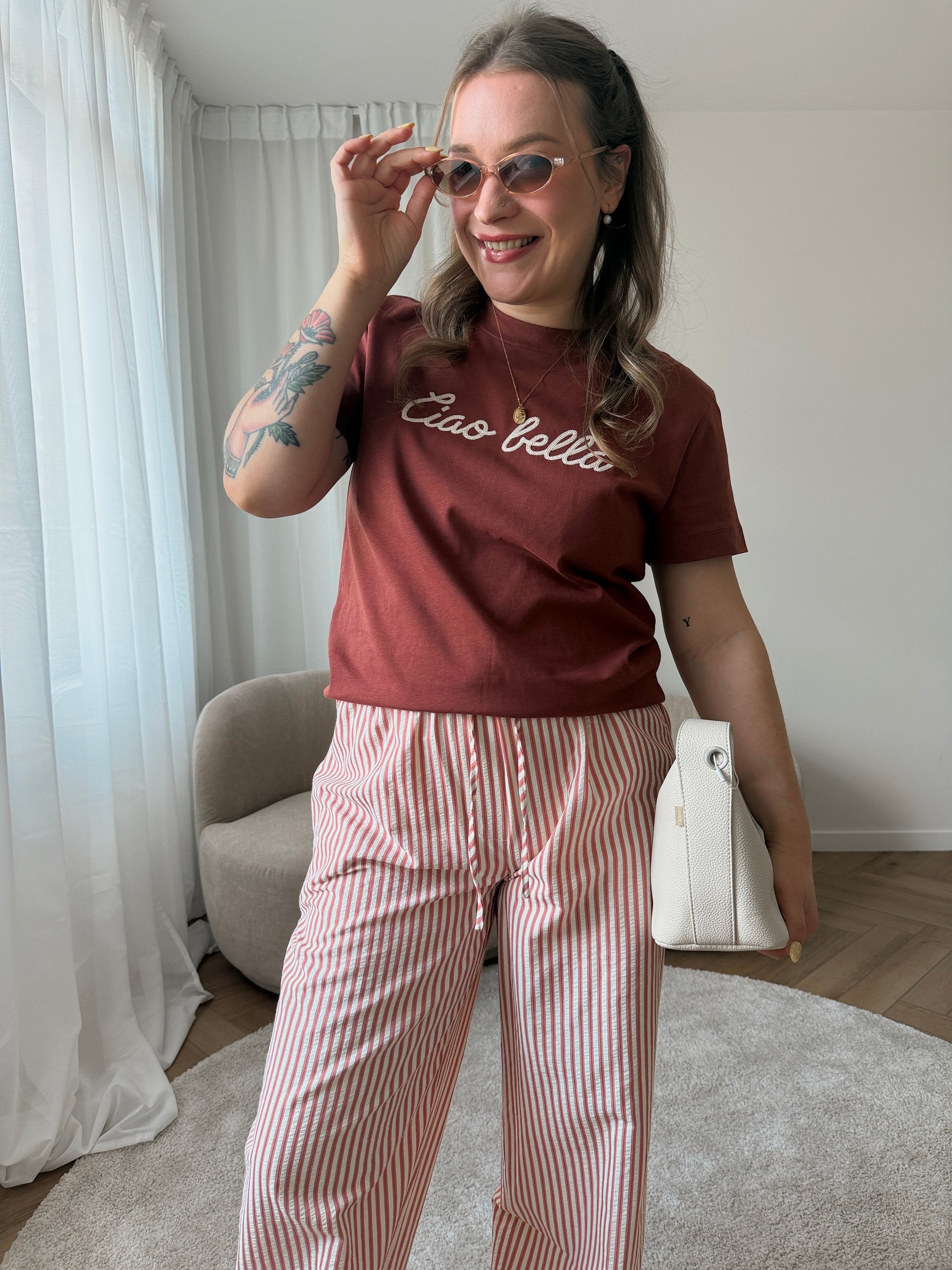 Vanders T-shirt brown