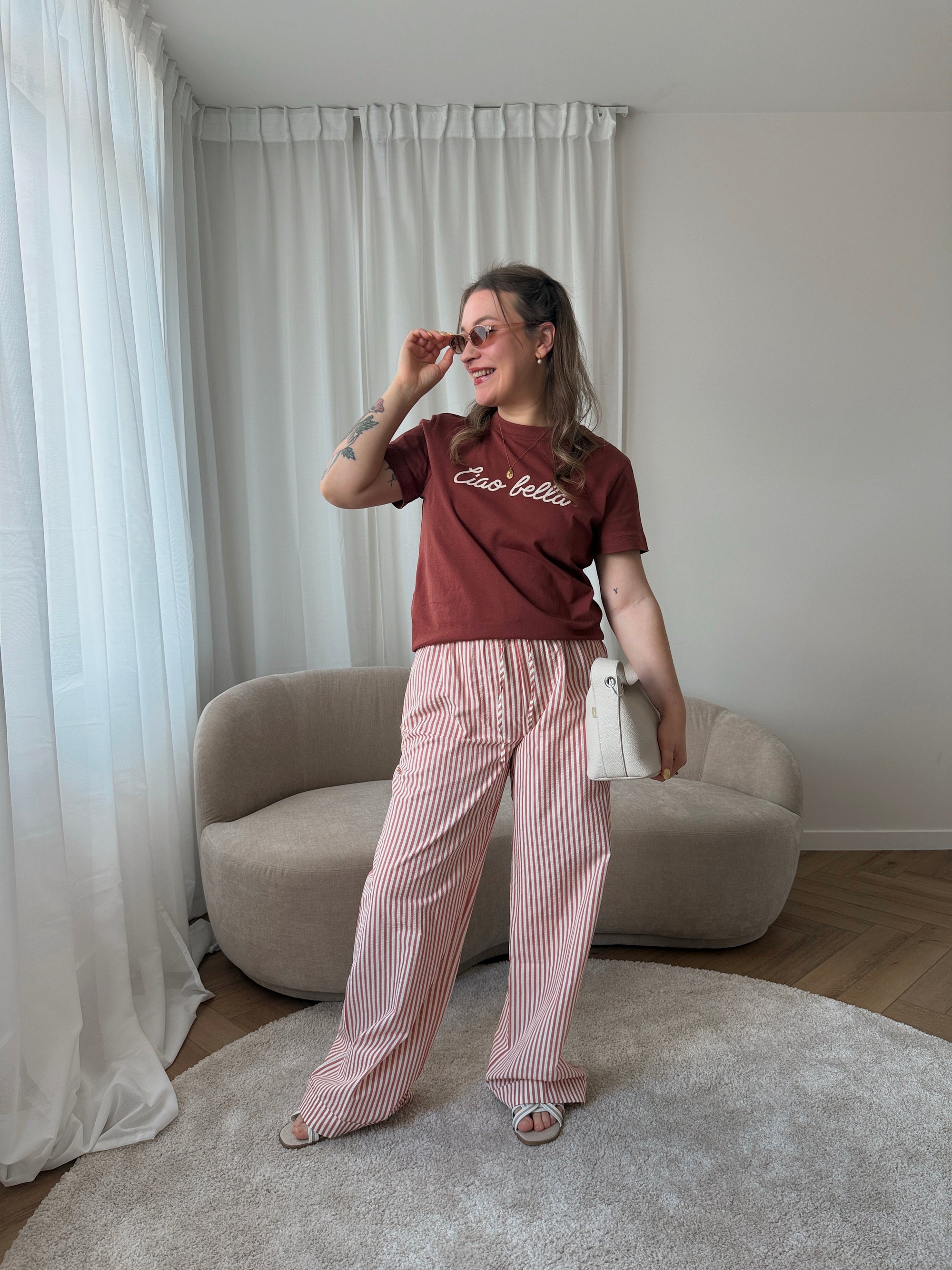 Vanders T-shirt brown