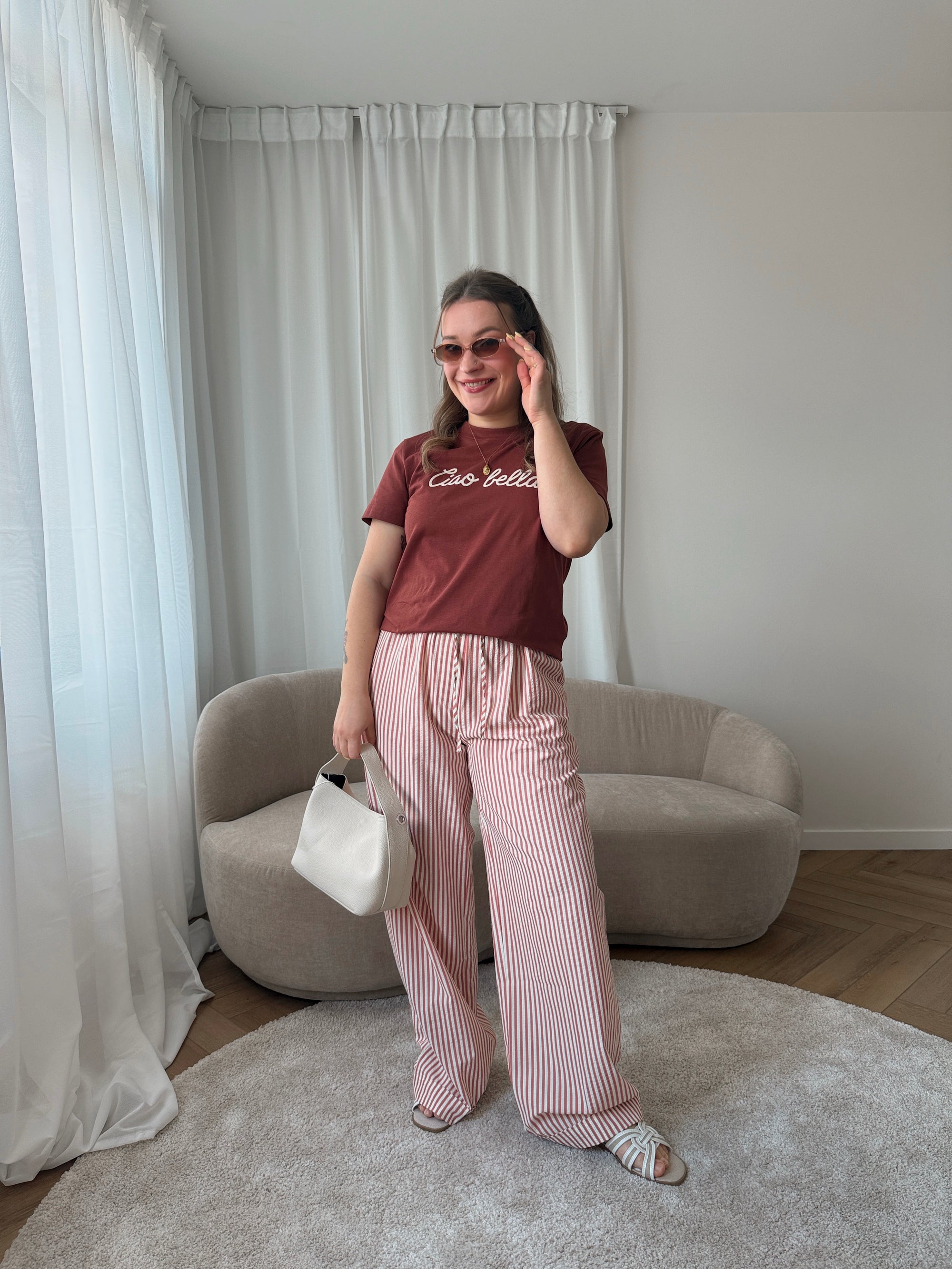 Vanders T-shirt brown