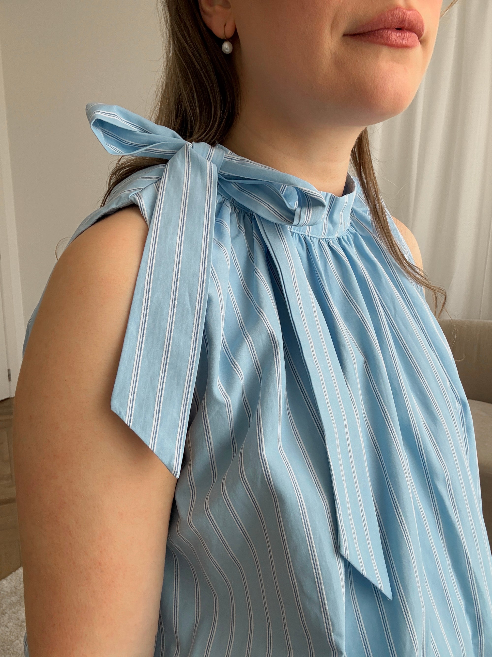 Vanya blouse blue