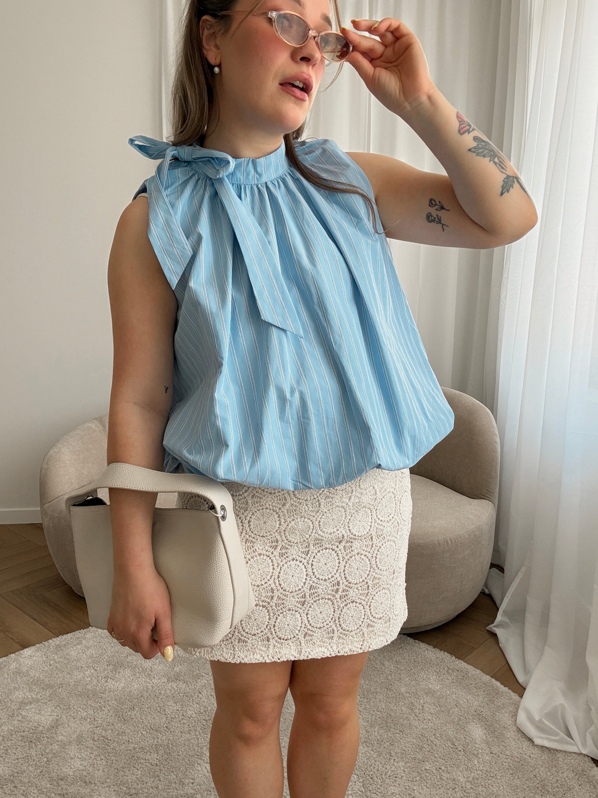 Victoria skirt cream