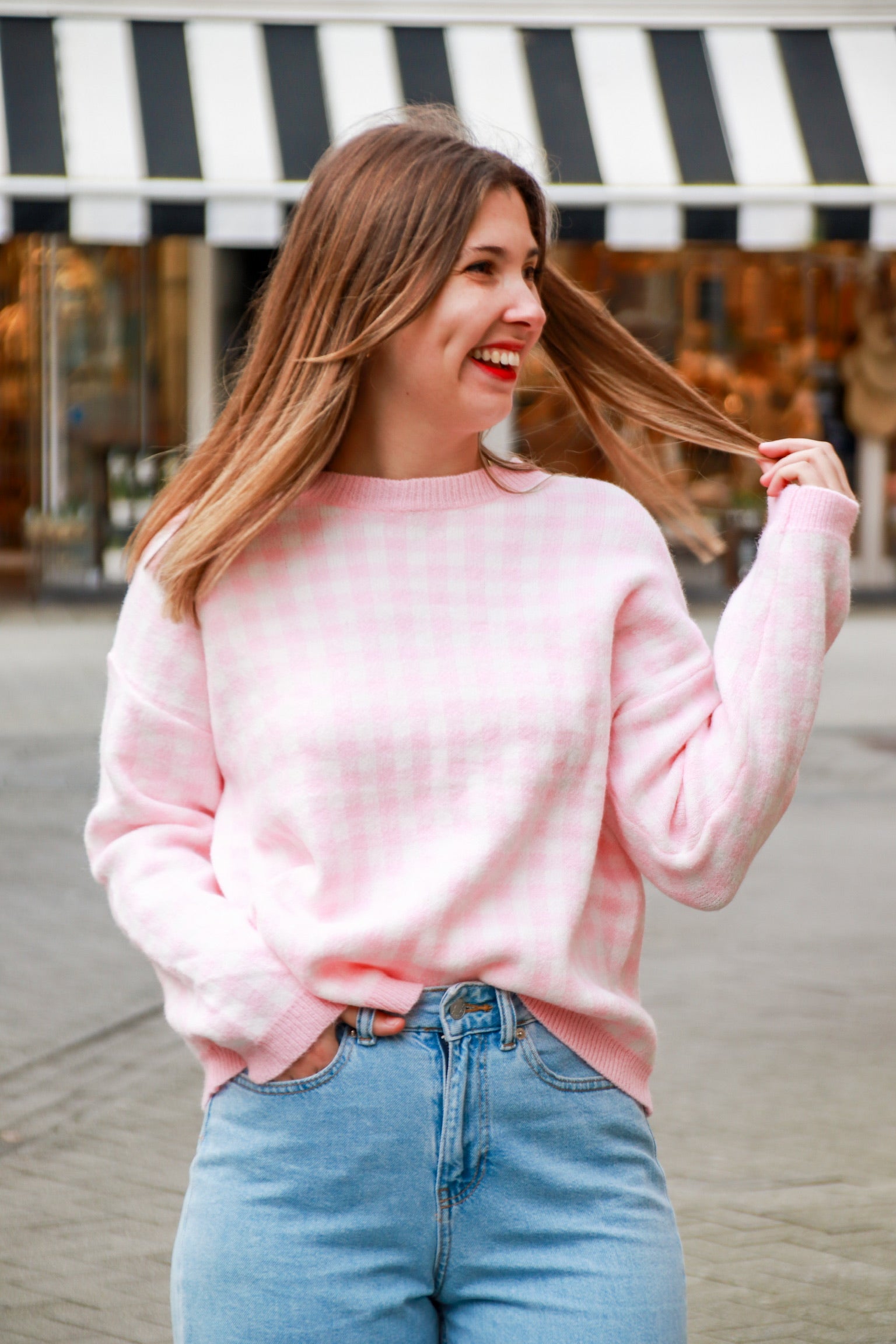 Nina knit pink