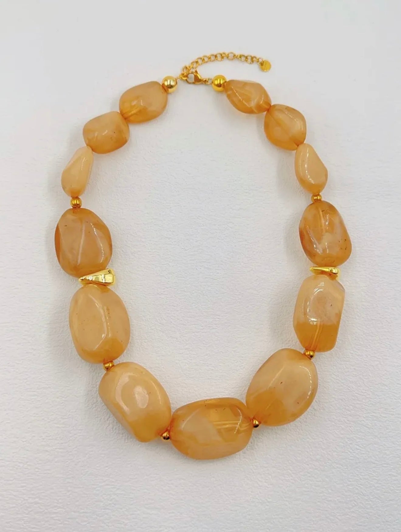 Capucine necklace camel