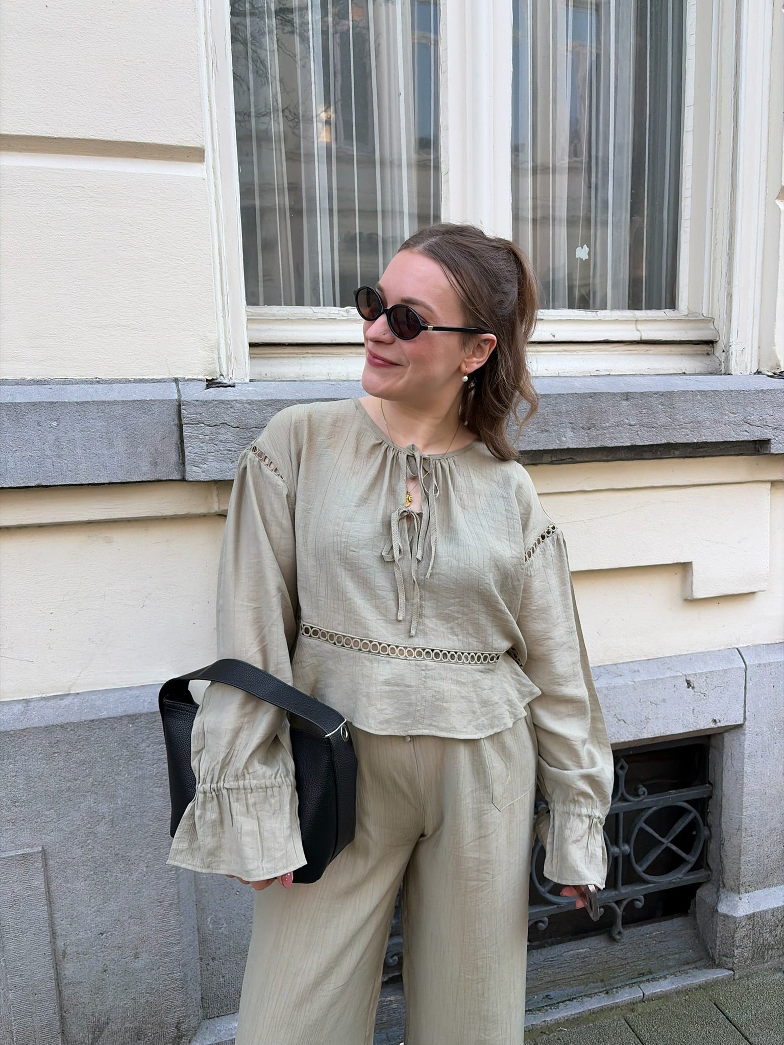 Kyra blouse khaki