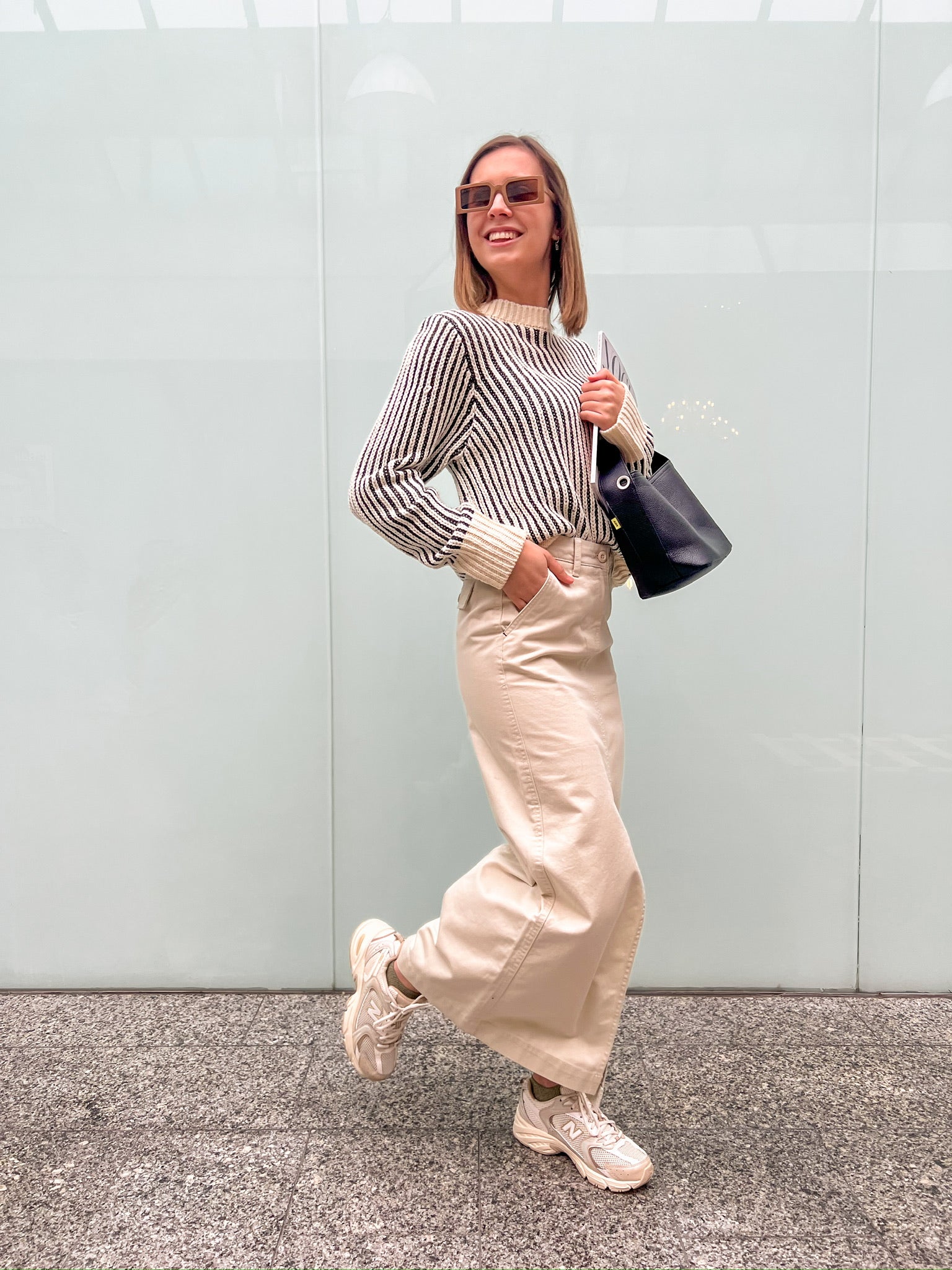 Maddy long skirt bone white