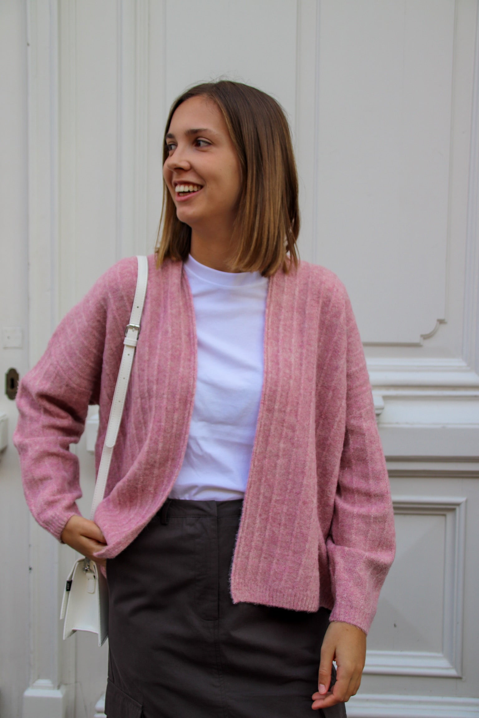 Nancy cardigan pink