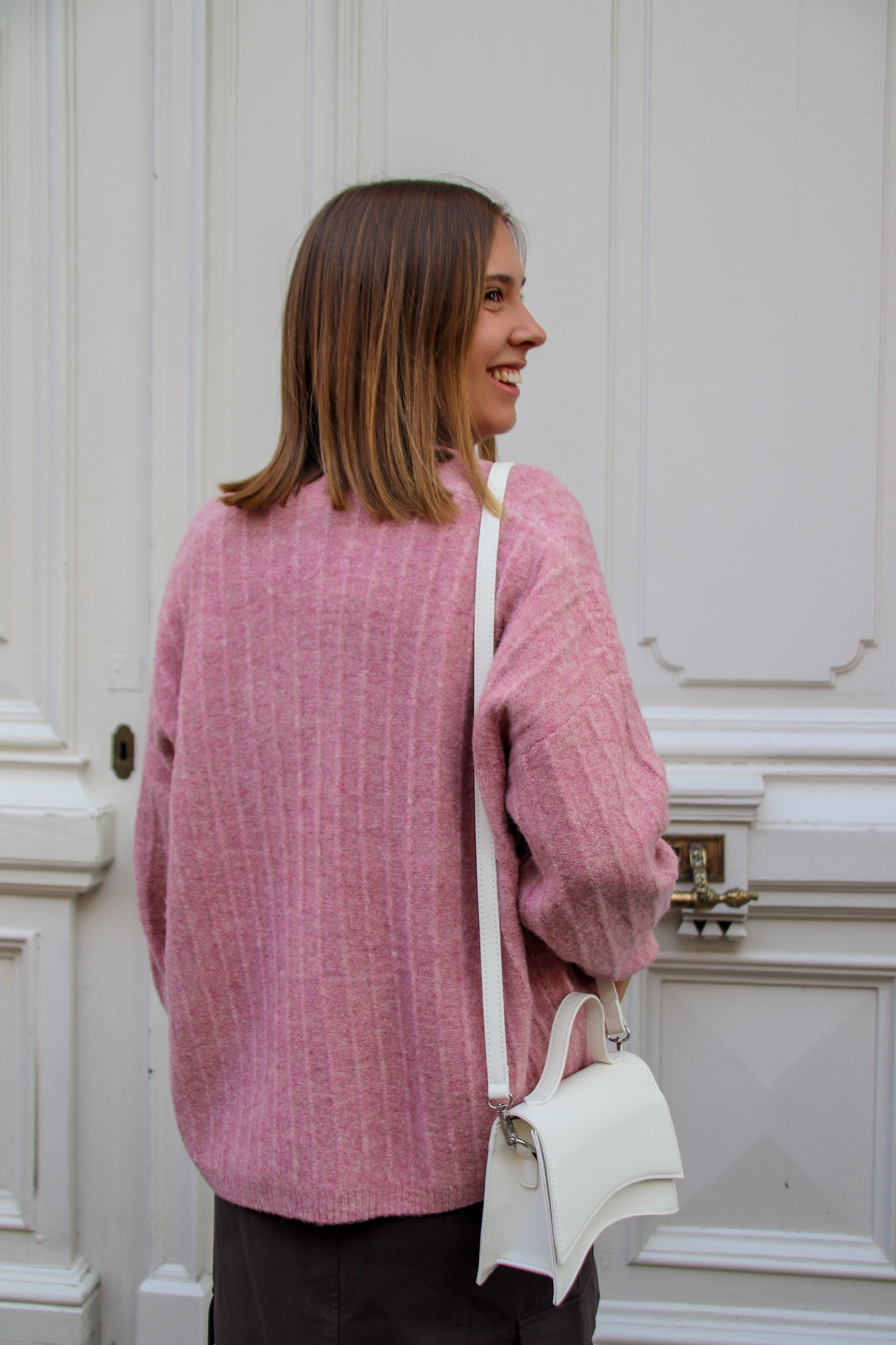 Nancy cardigan pink