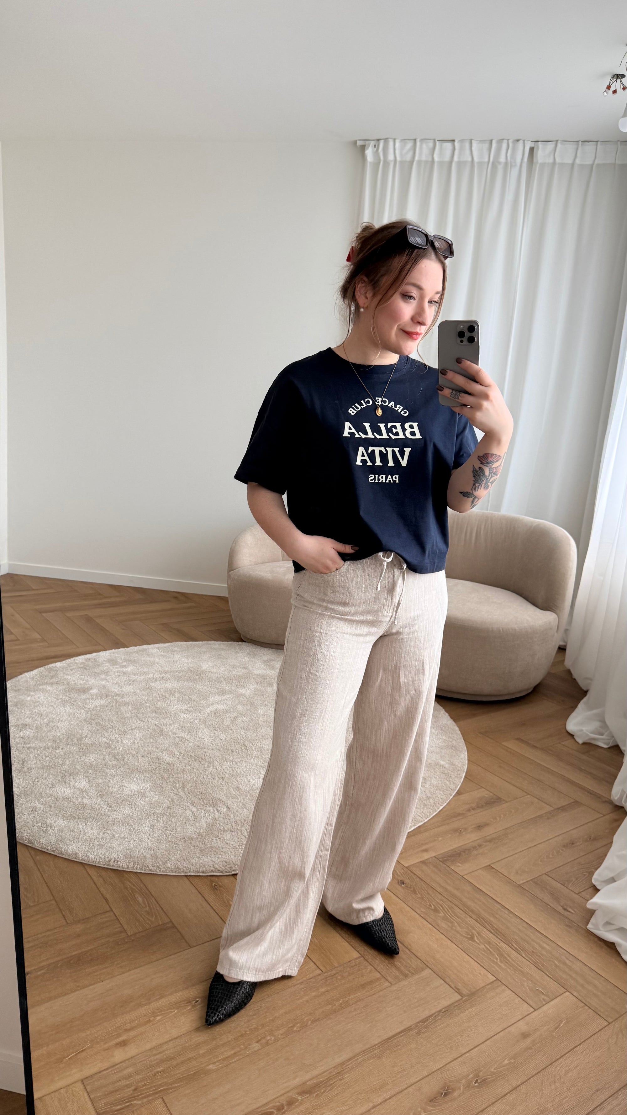 Fika wide trousers