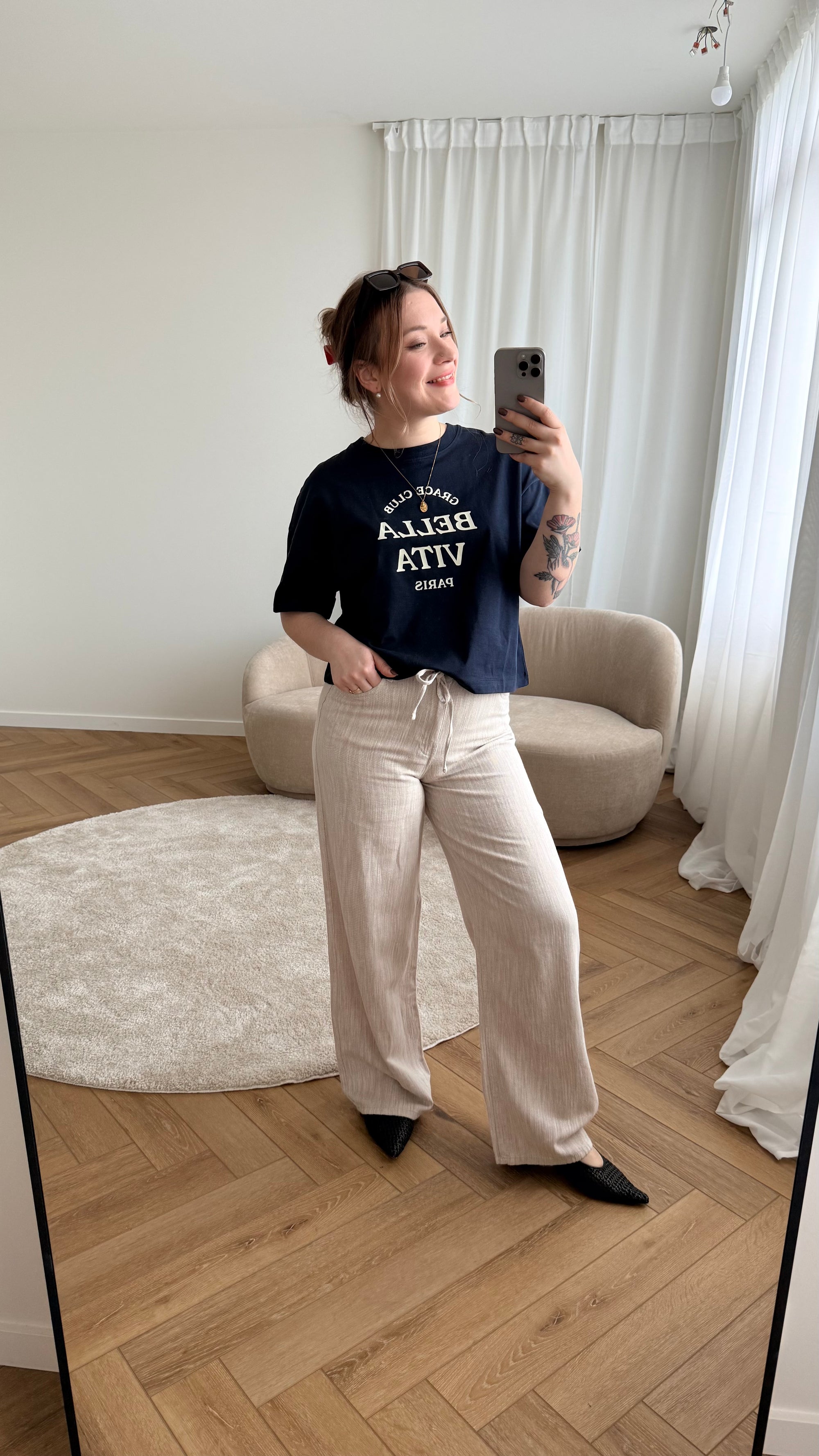 Fika wide trousers