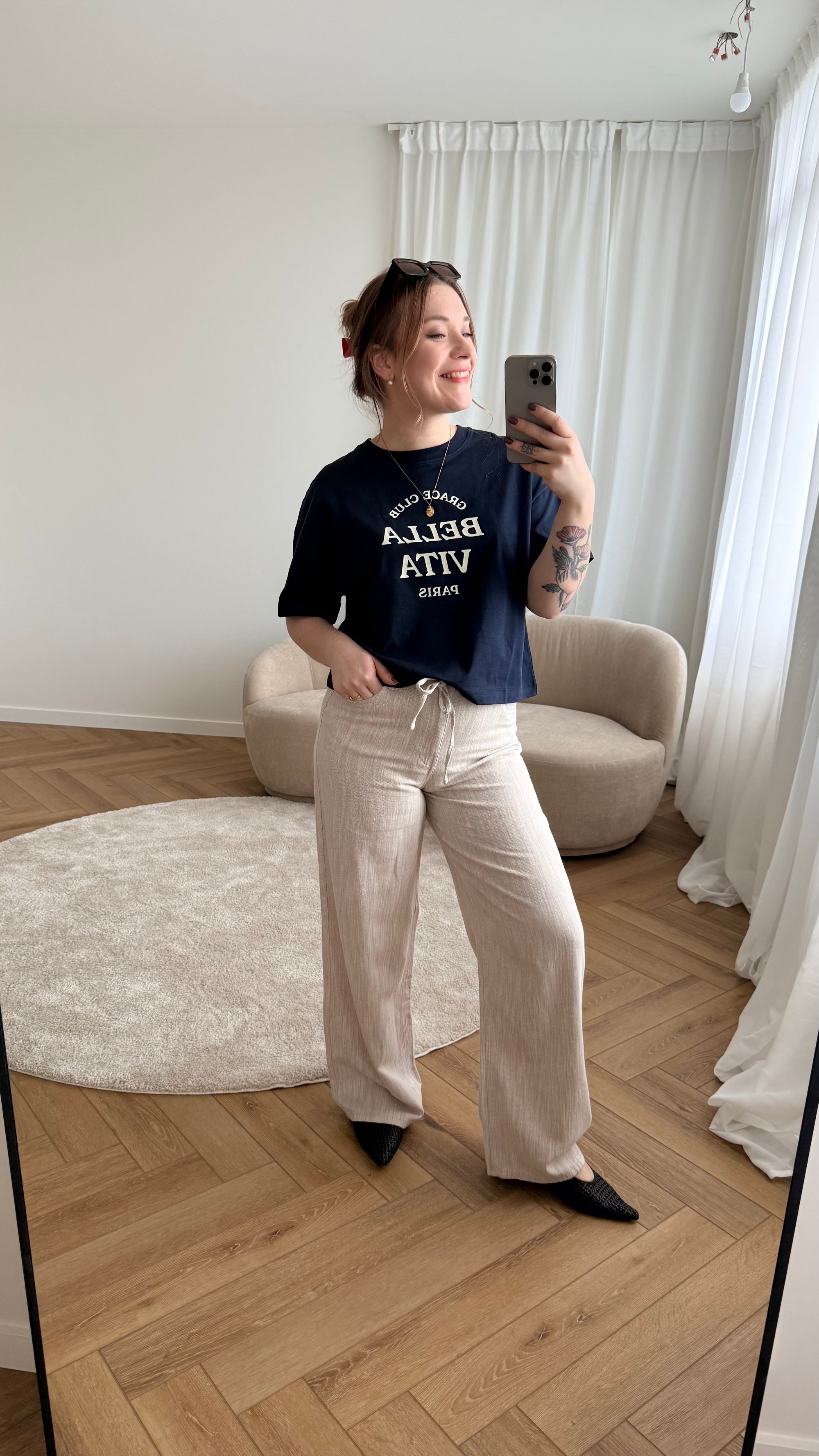 Fika wide trousers