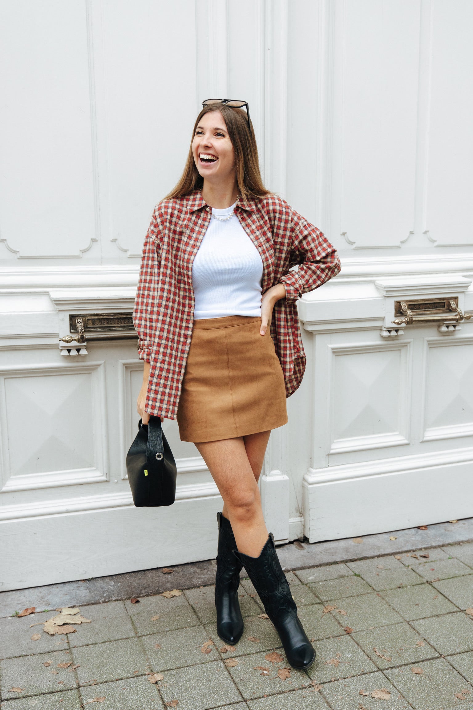 Saar skirt camel