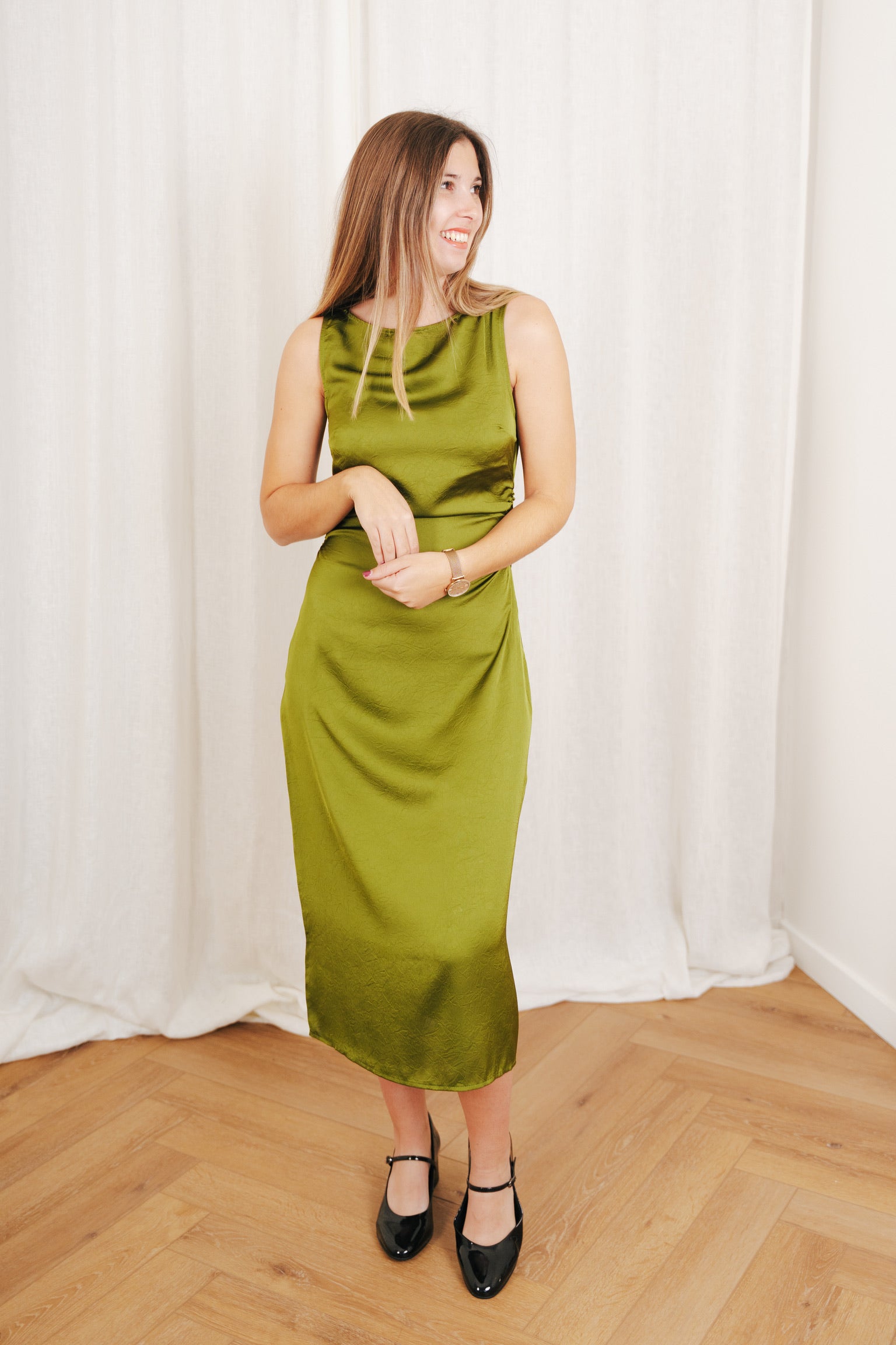 Jane dress green