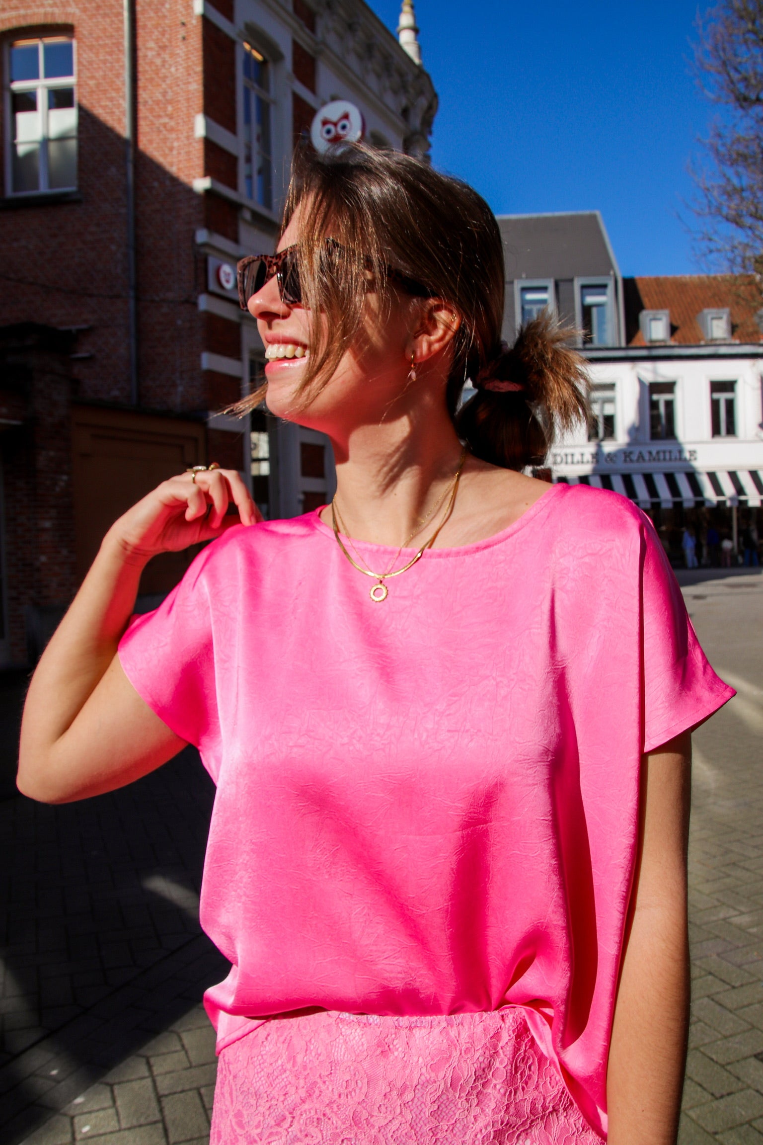 Kiek top pink