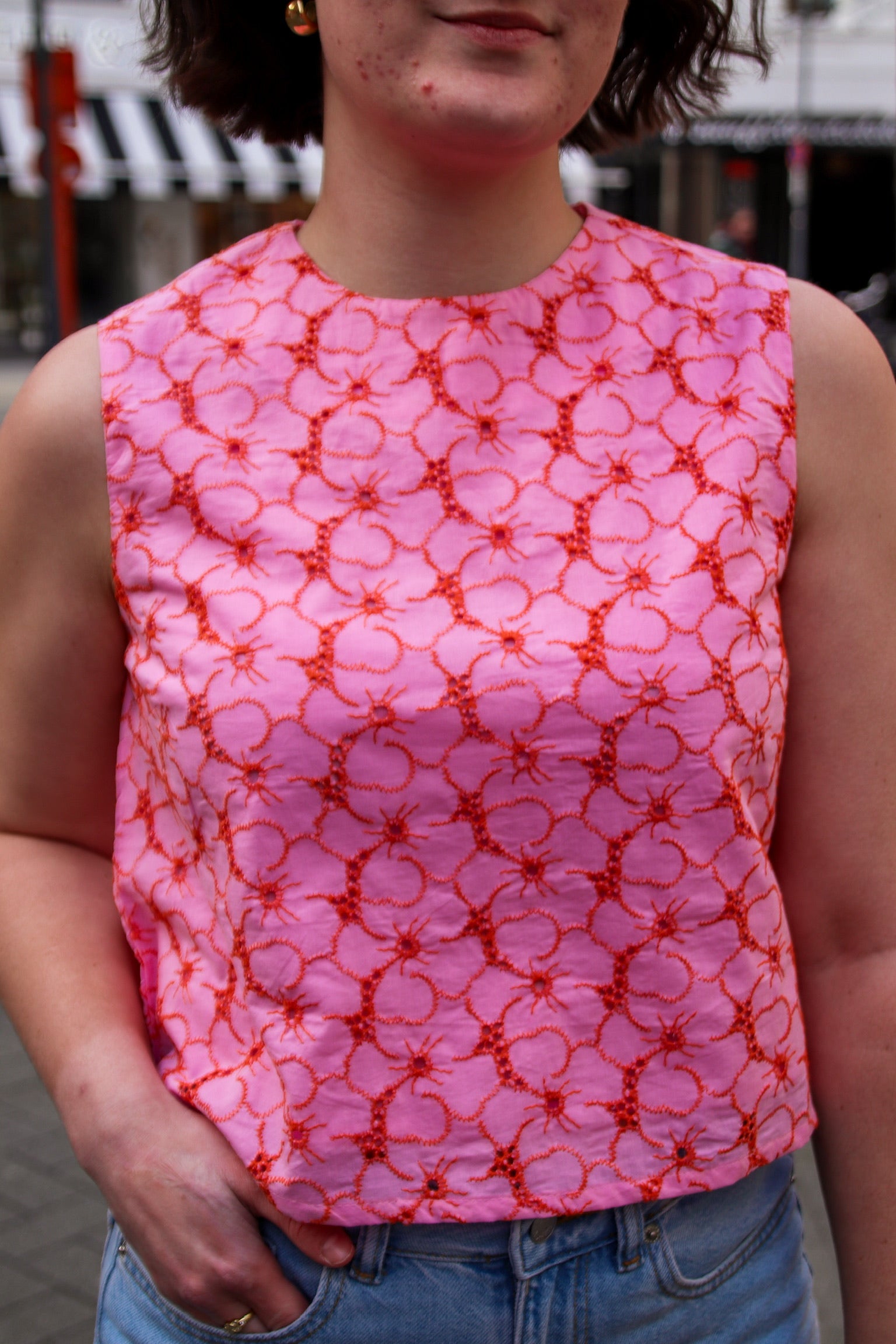 Lily top pink