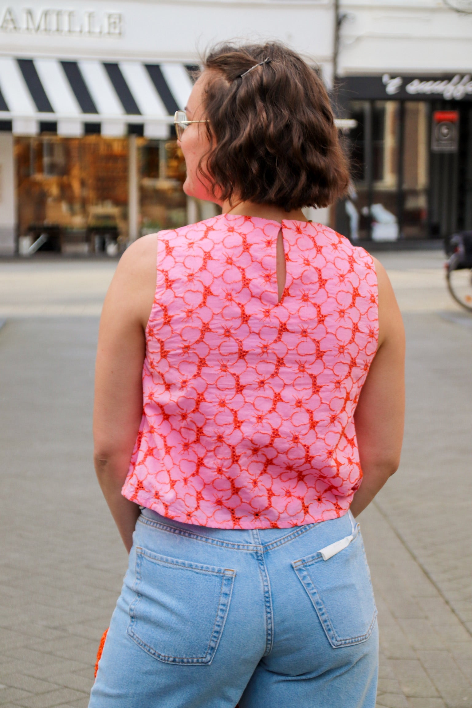 Lily top pink