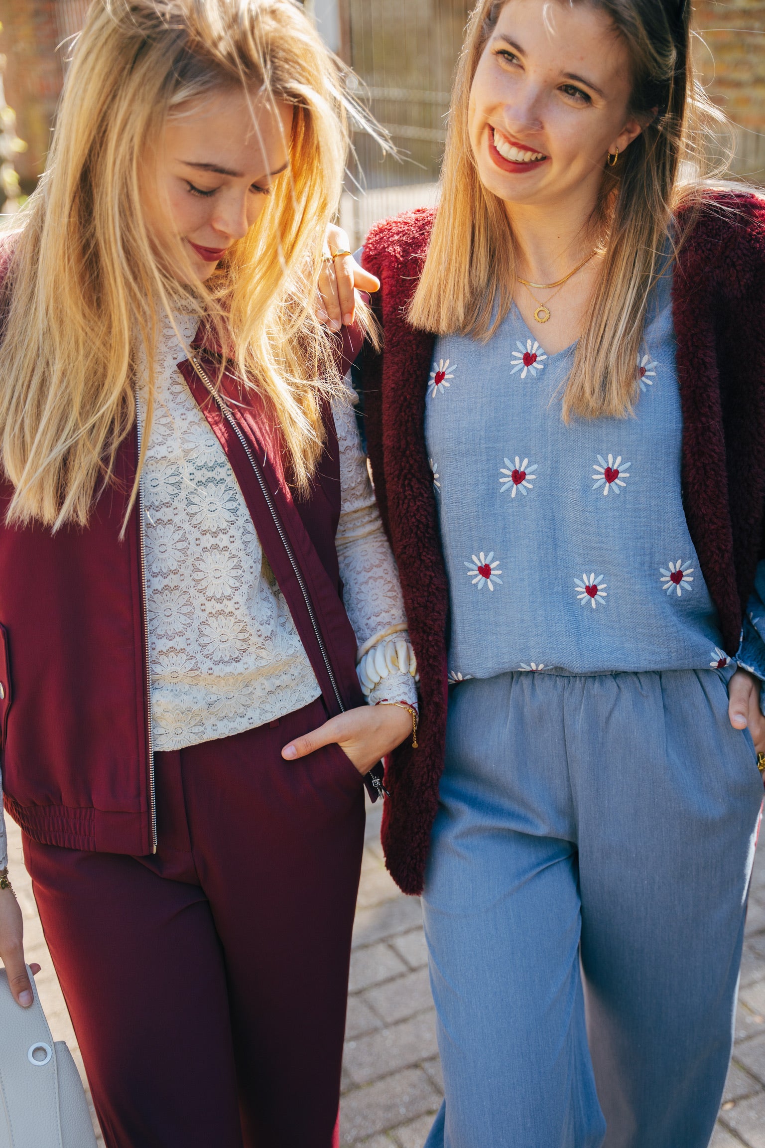 Loiza lace longsleeve cream