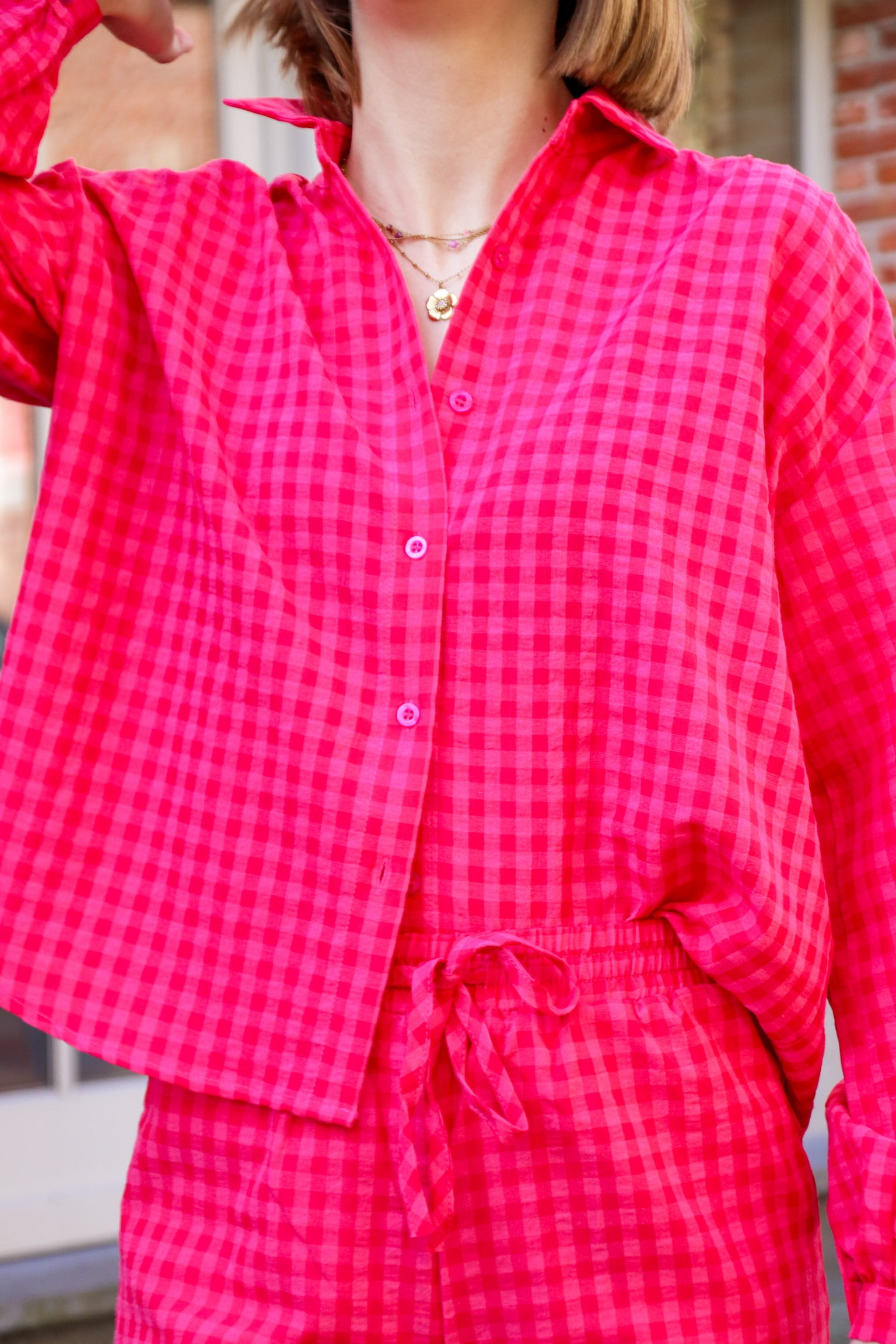 Luca shirt pink