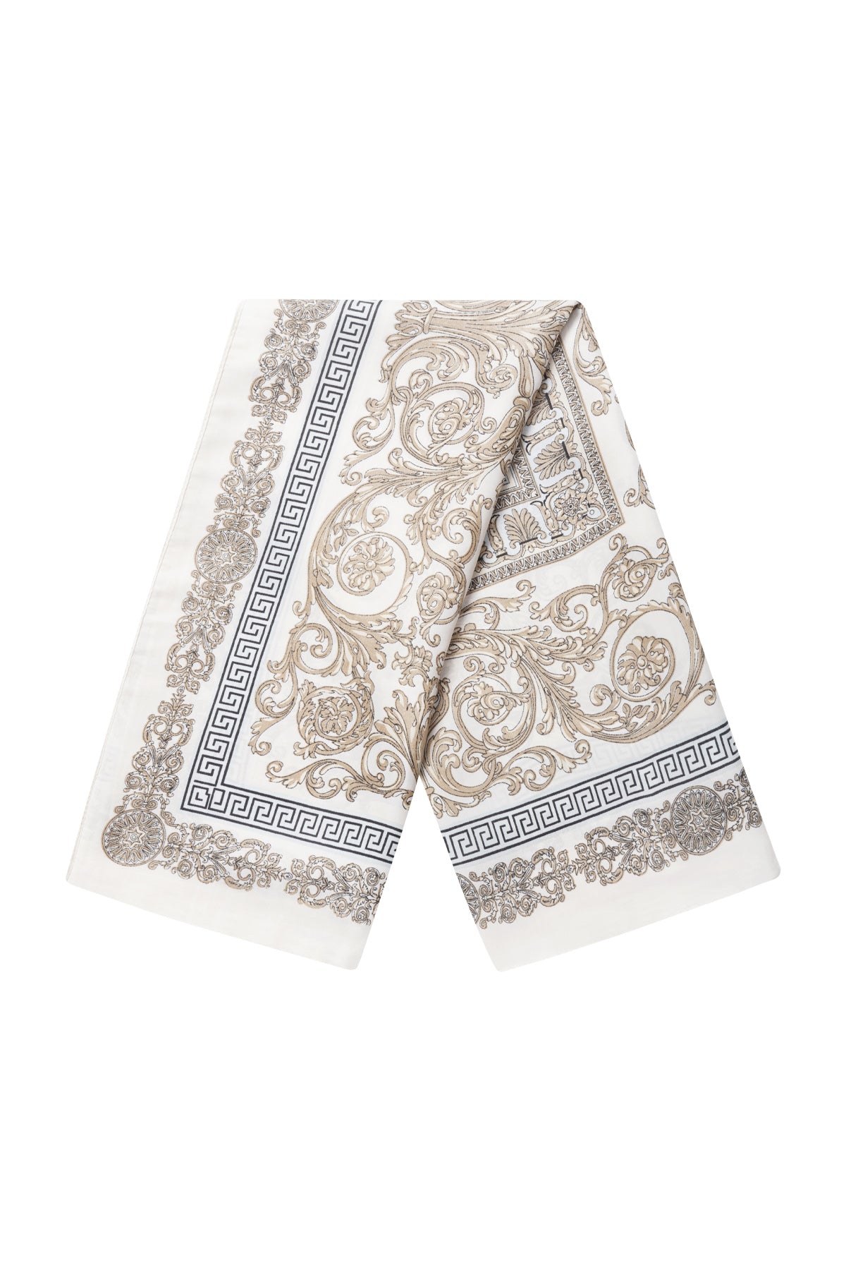 Lumi scarf floral beige