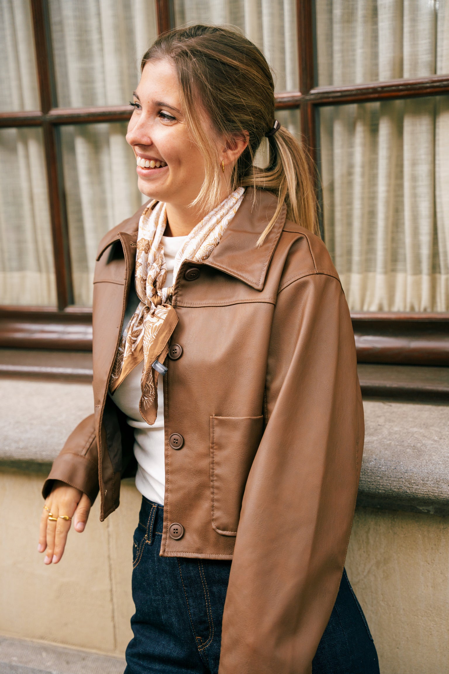 Mai jacket brown