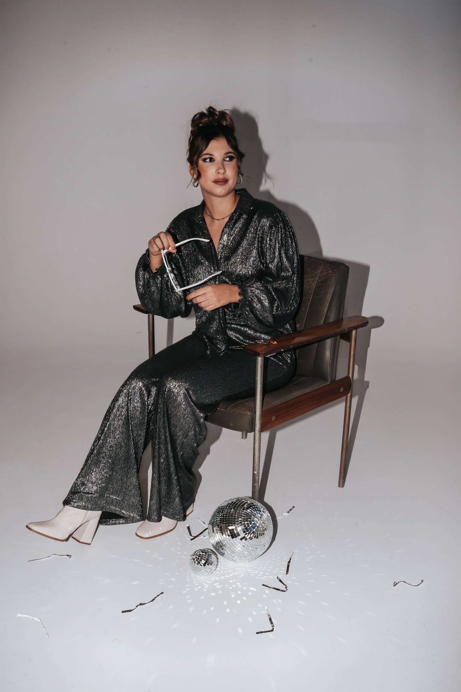 Madison trousers silver