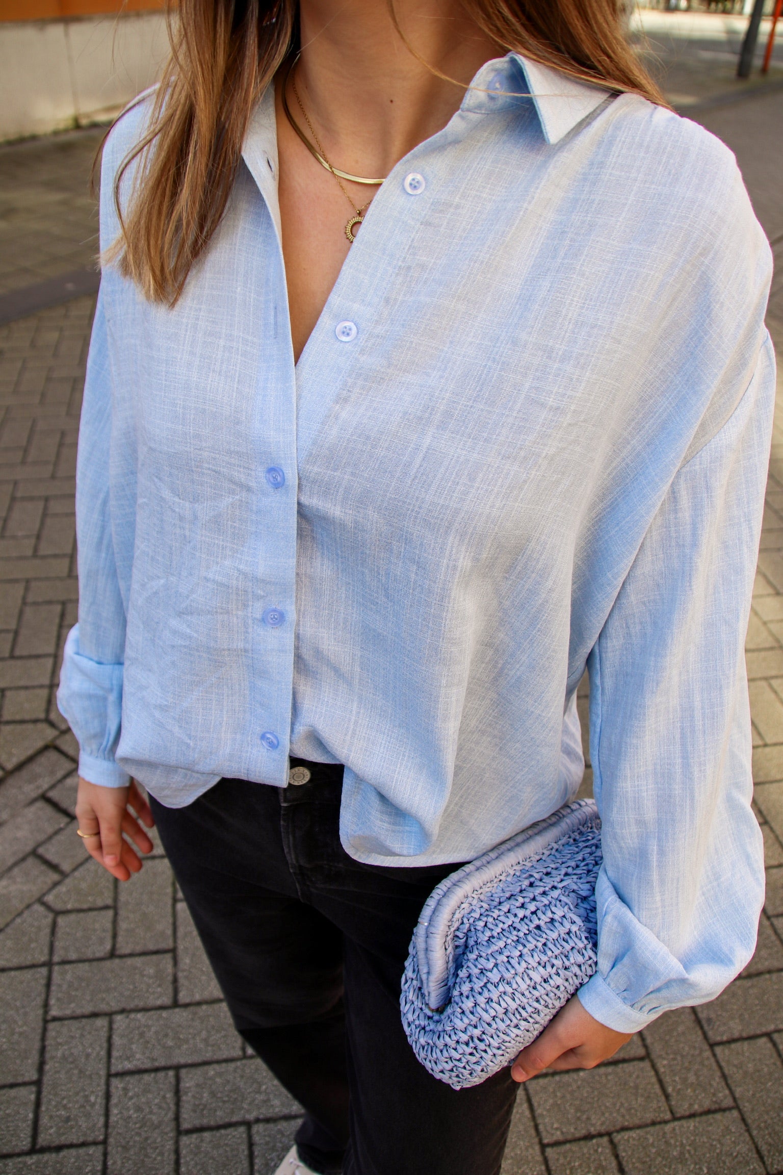 Maribelle shirt blue