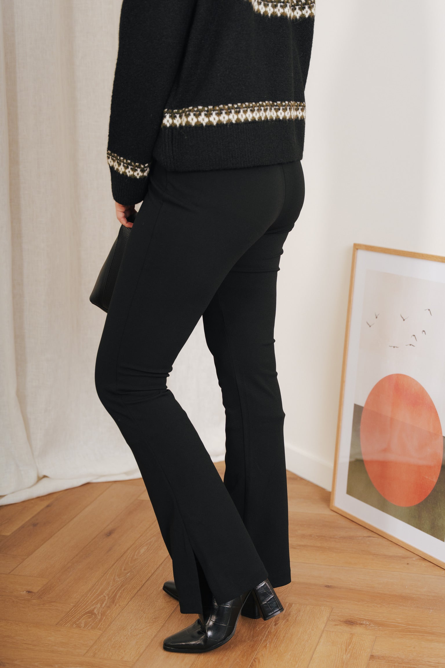Nancy flared trousers