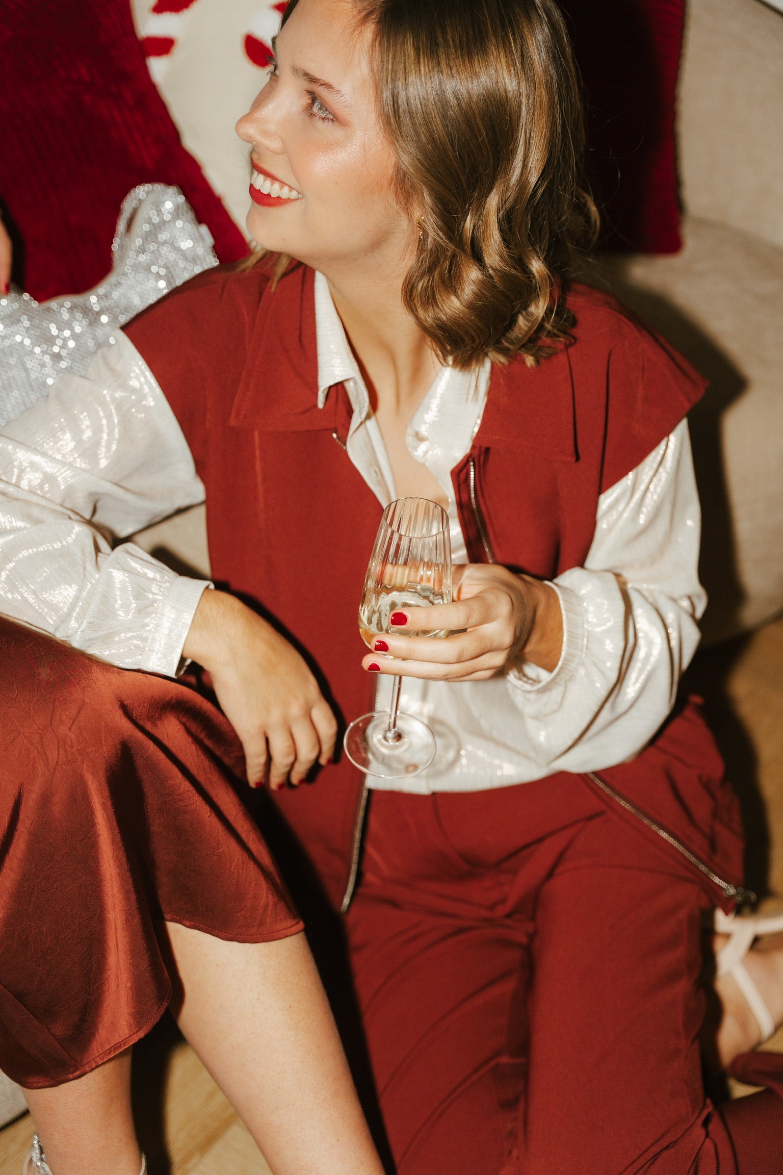 Narissa blouse champagne