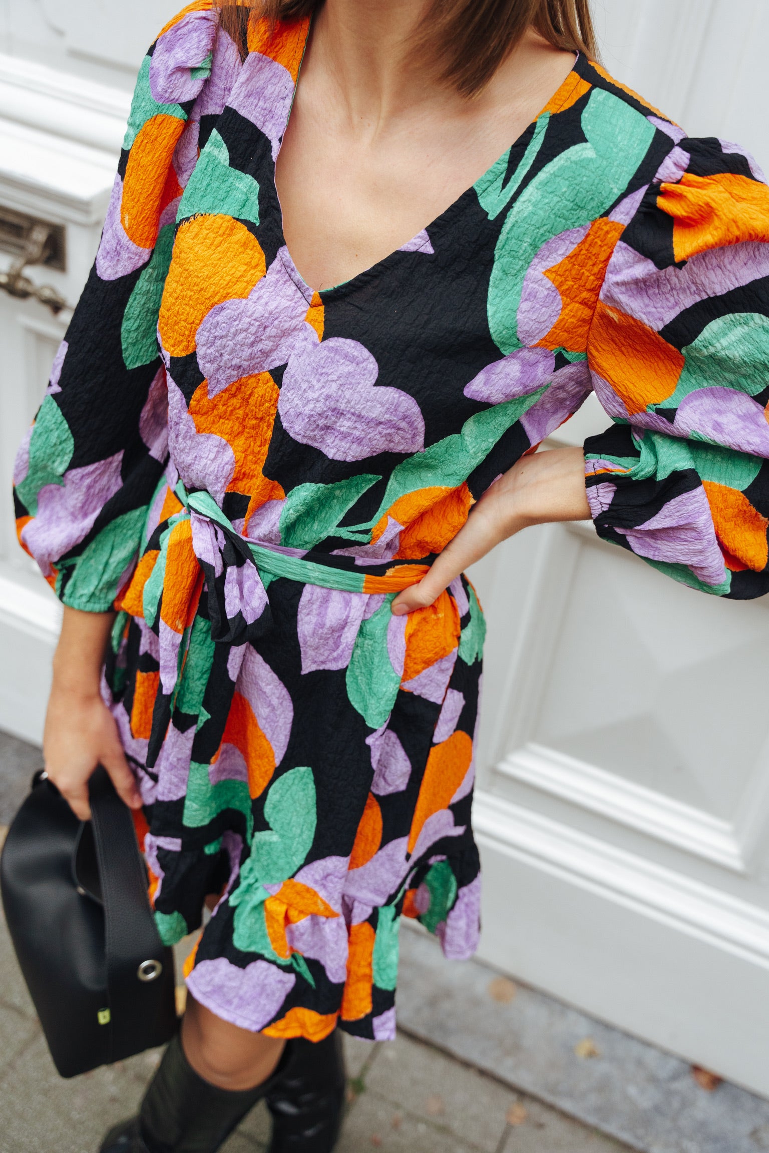 Orangerie dress black