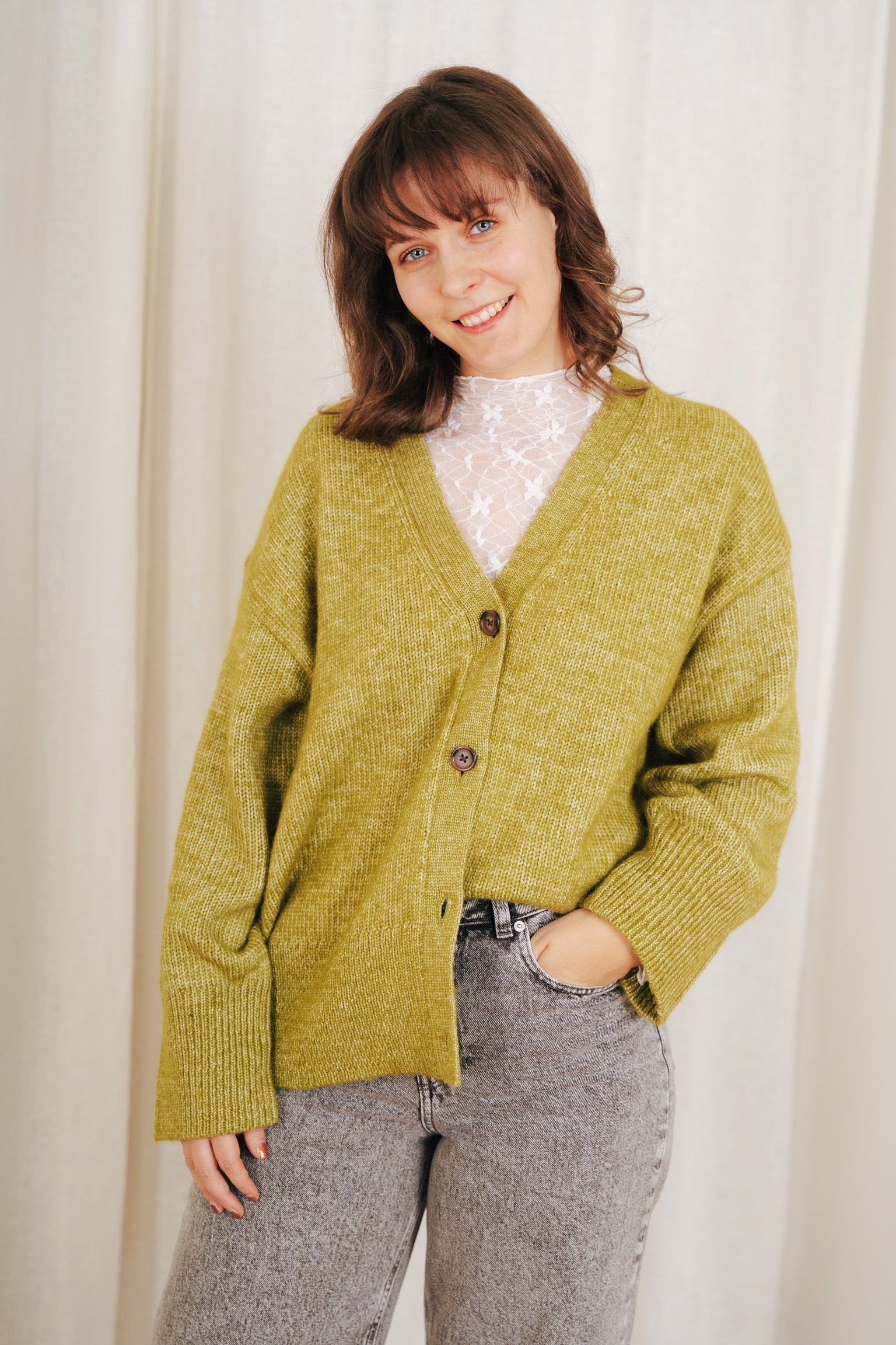 Rosanna cardigan green
