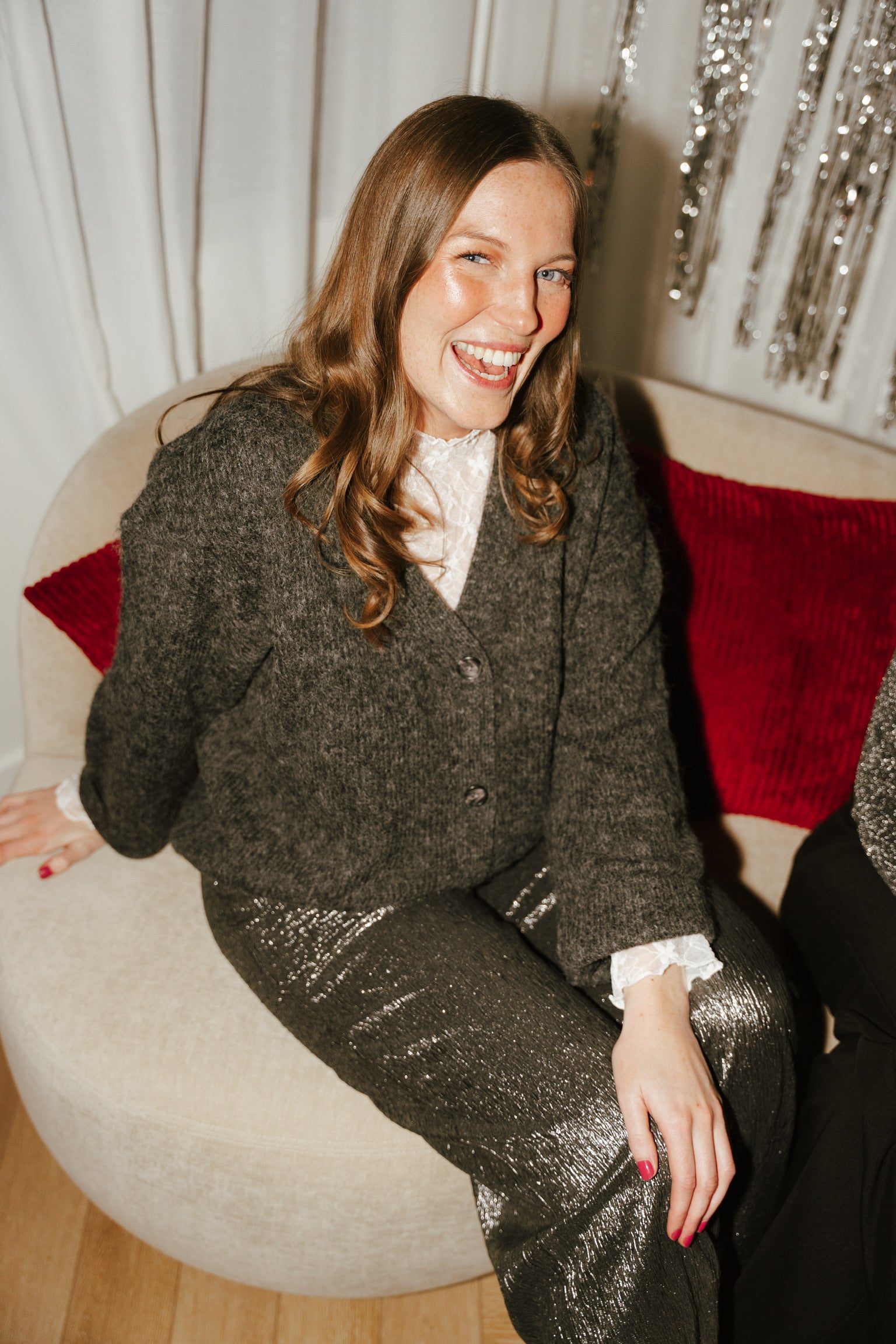 Rosanna cardigan grey