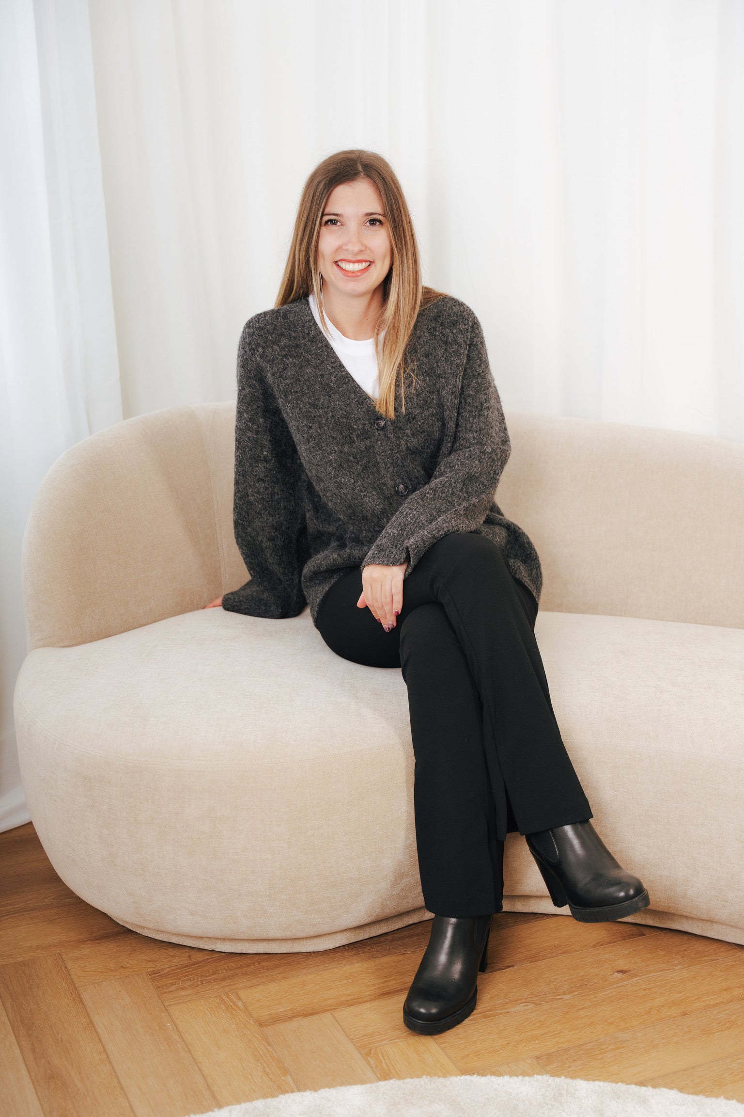 Rosanna cardigan grey