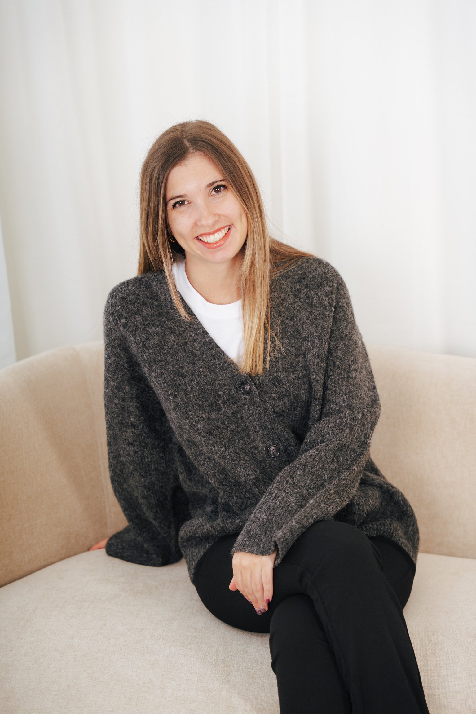 Rosanna cardigan grey