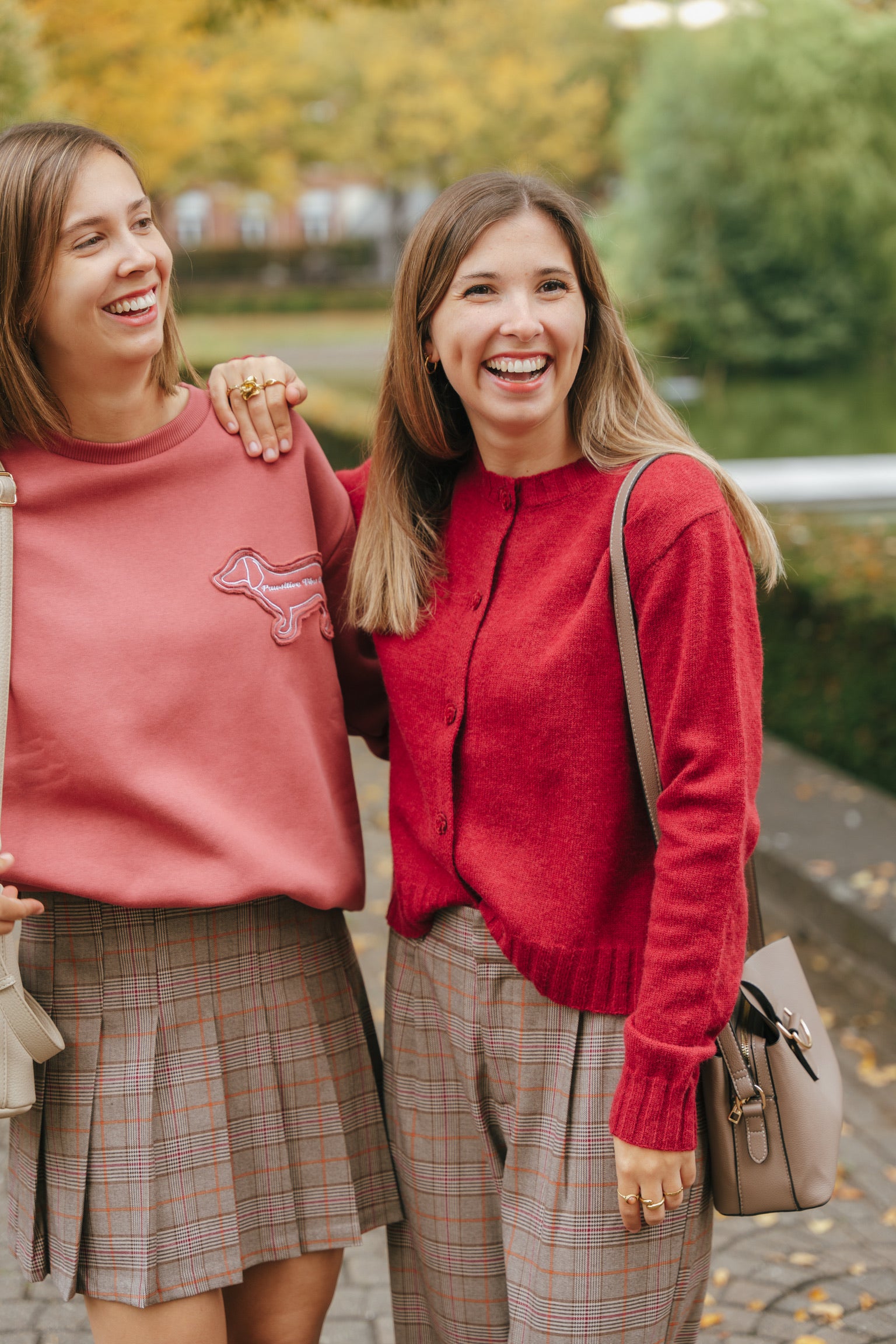 Rosy cardigan burgundy