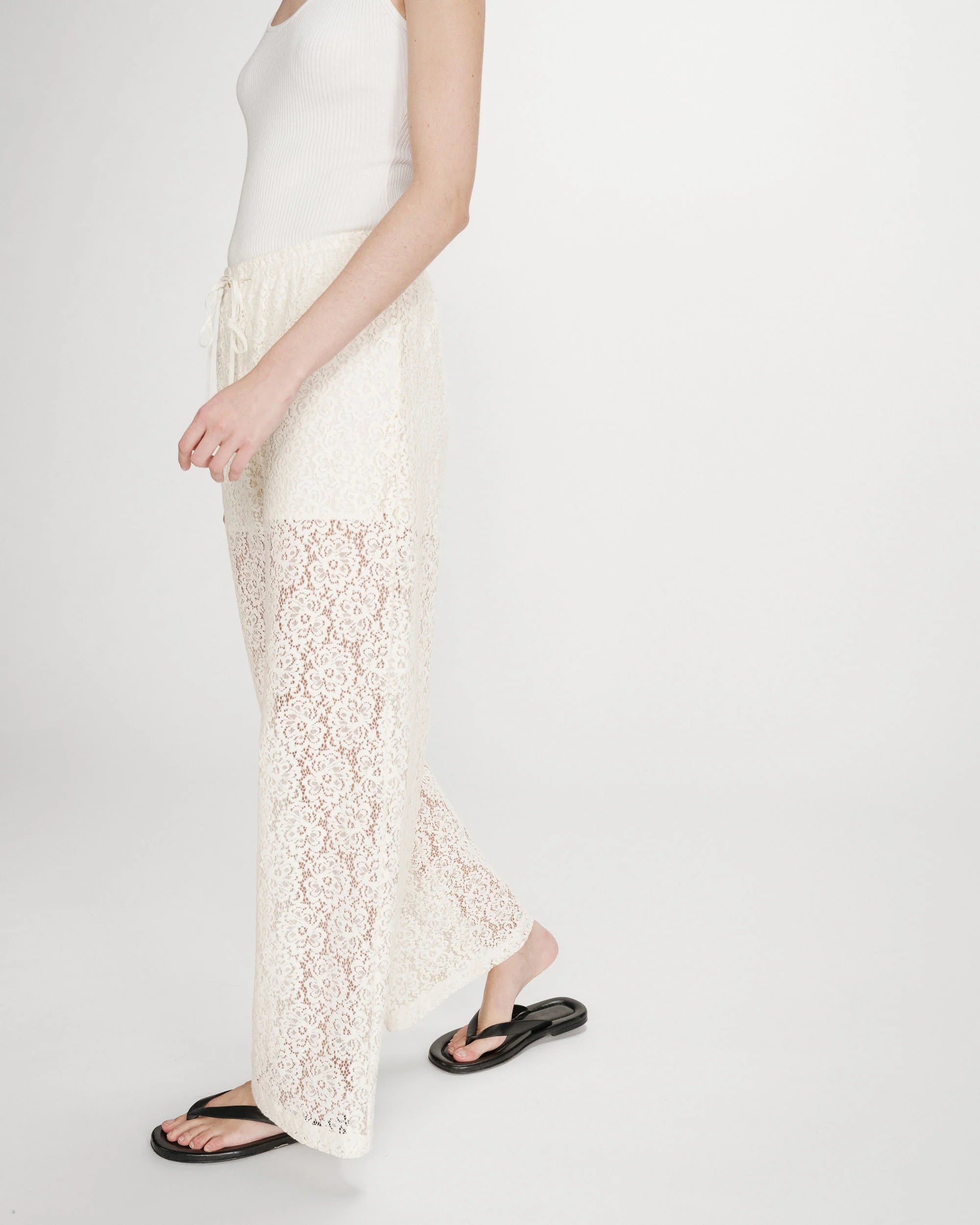 Vincent lace trousers