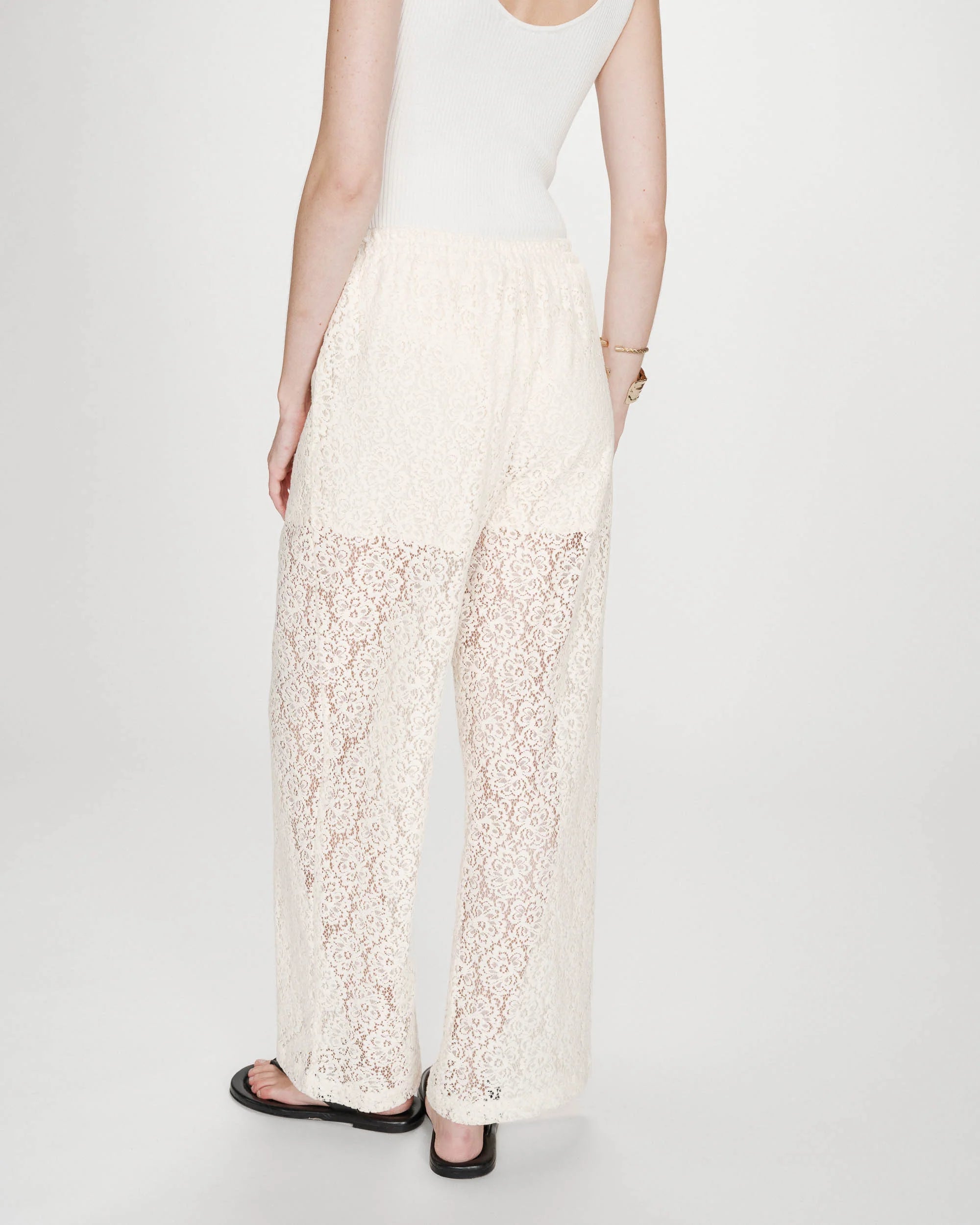 Vincent lace trousers