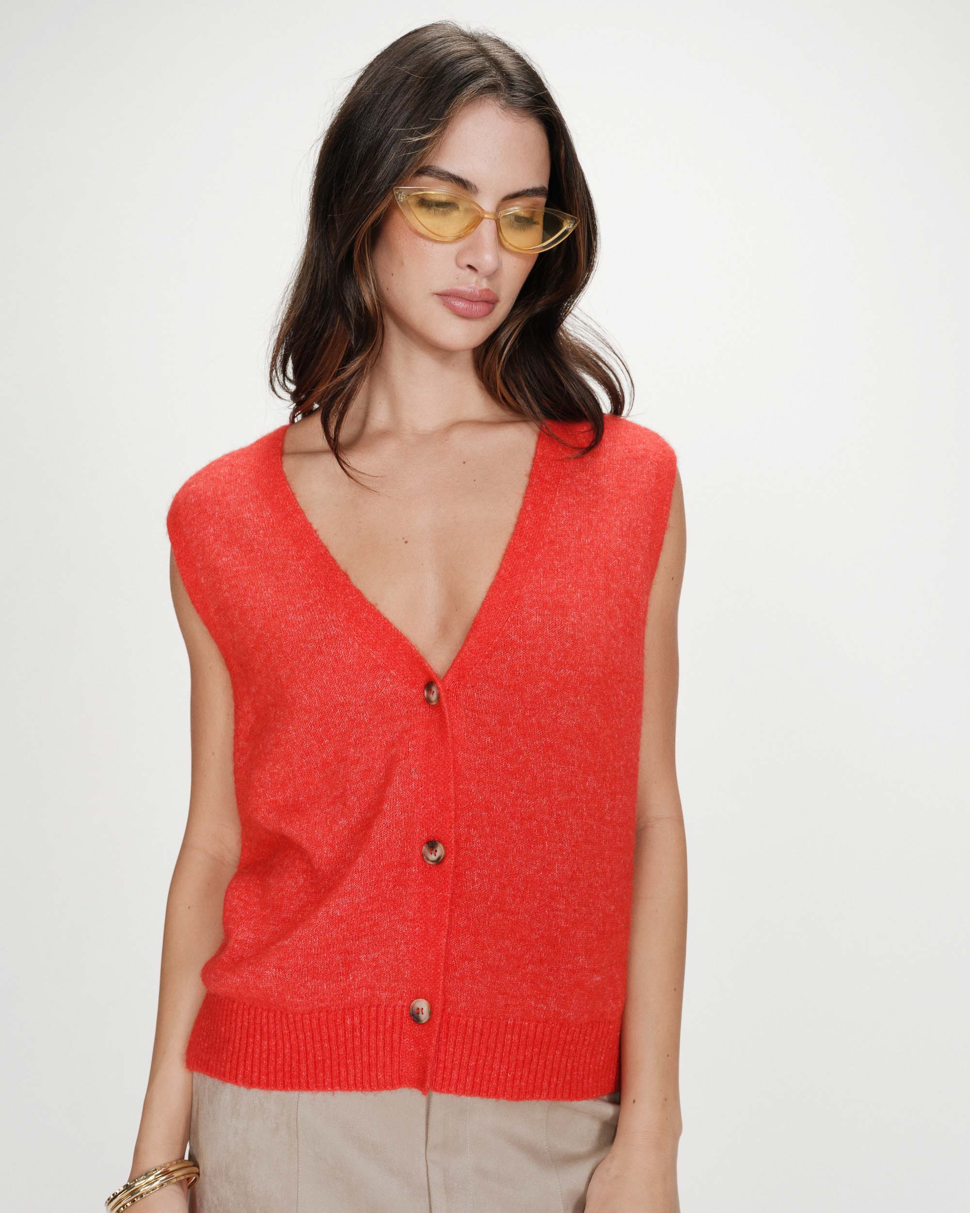 Nars gilet red