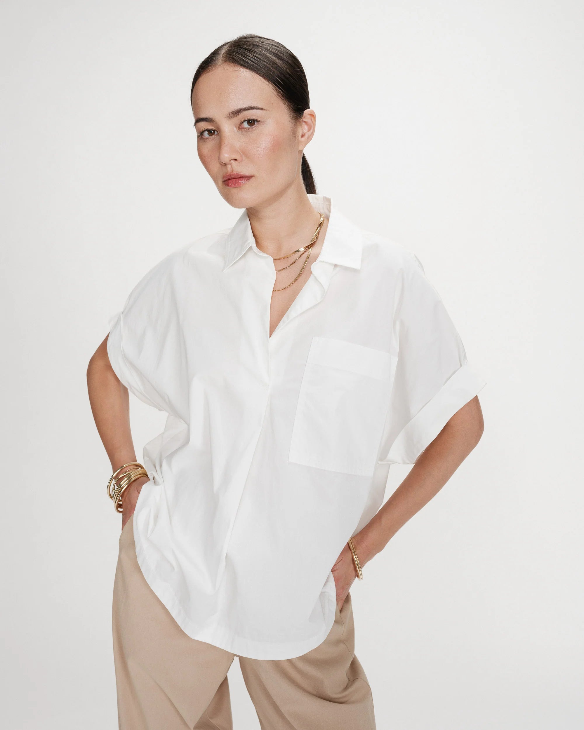 Versigny shirt white