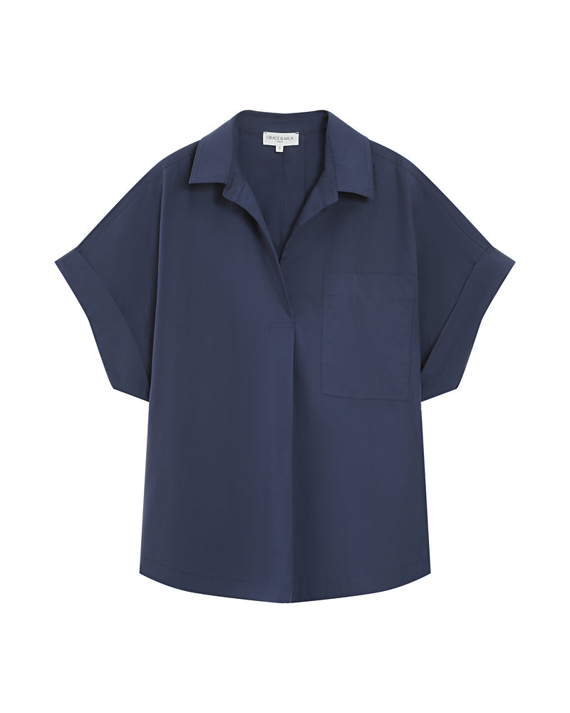 Versigny navy shirt