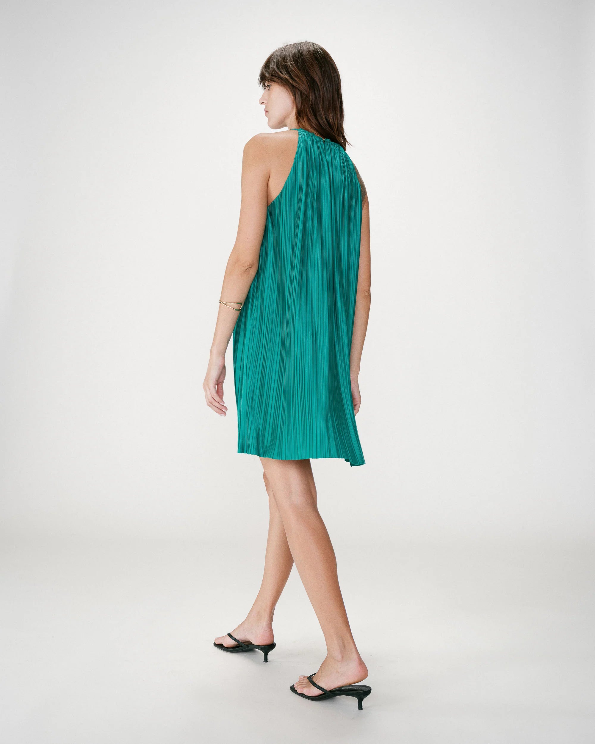 Wilona dress green