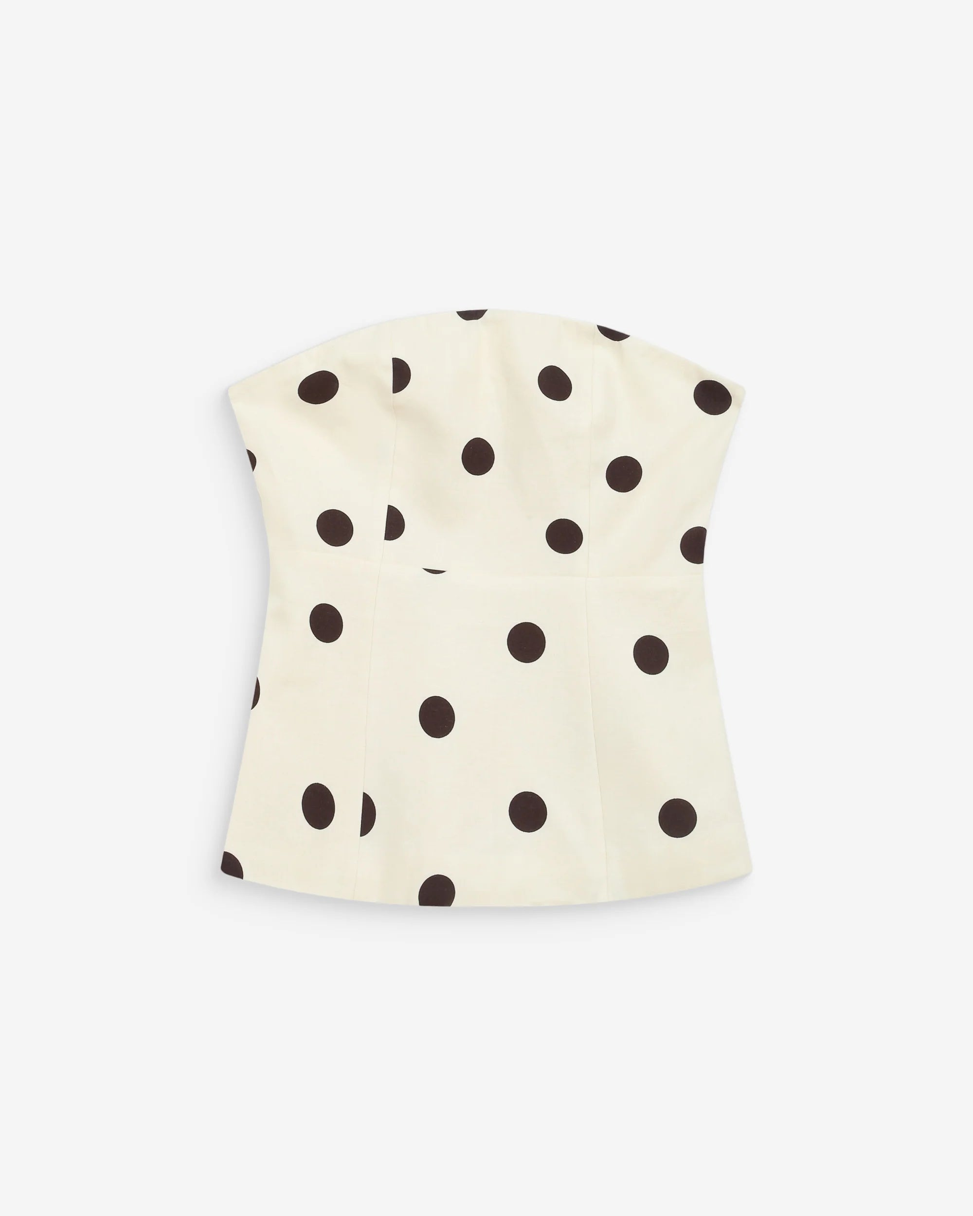 Wixie polkadot peplum top