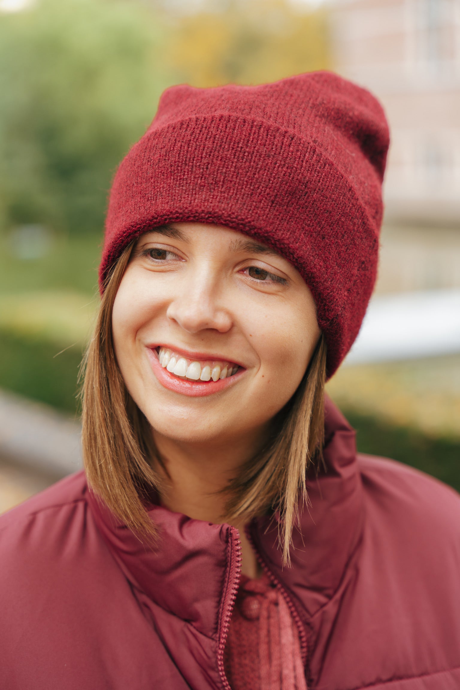 Sanfrancisco beanie burgundy